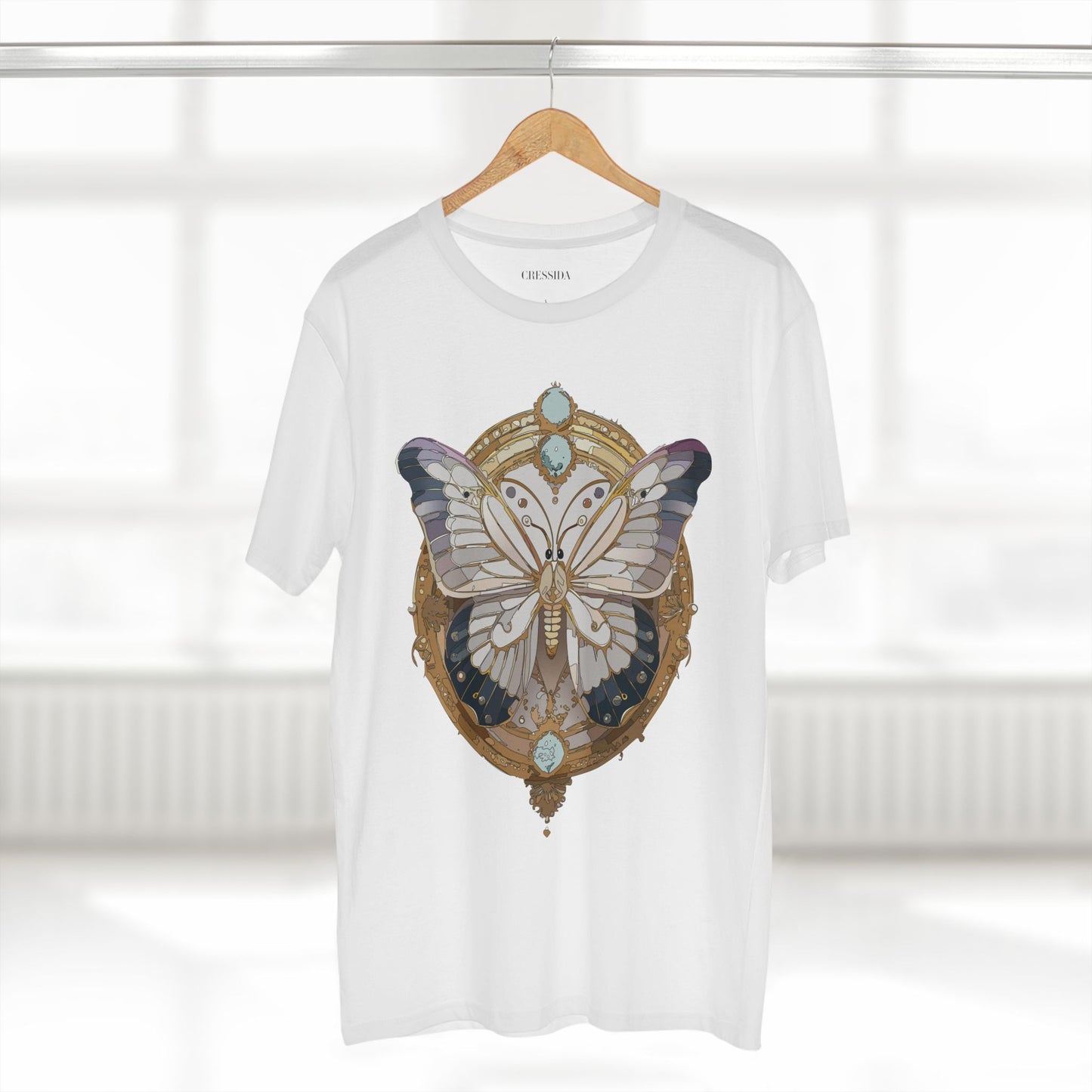 Butterfly shirt, Shirt with Butterfly, Tee Shirt with Antique Butterfly
