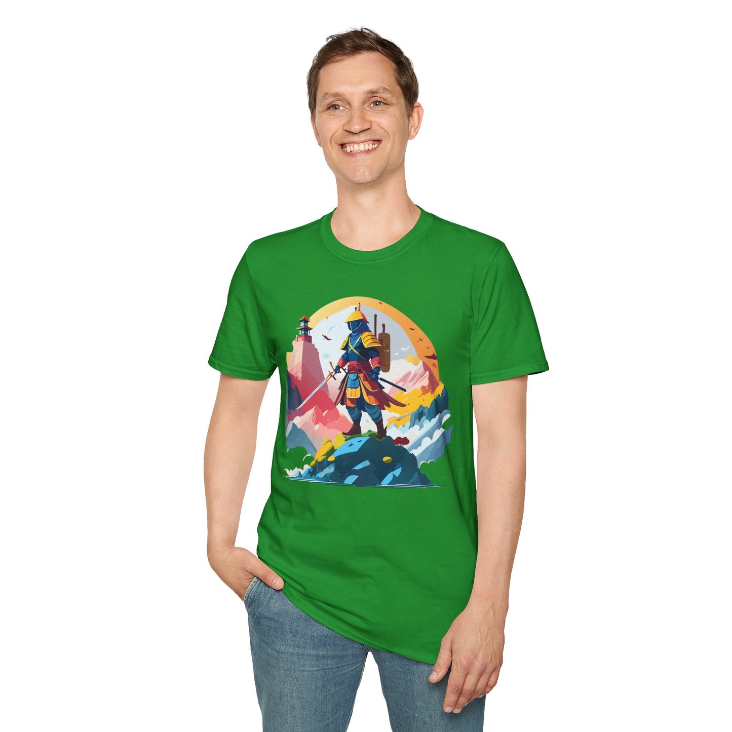 Samurai Shirt, Samurai Tee, T-Shirt with Samurai