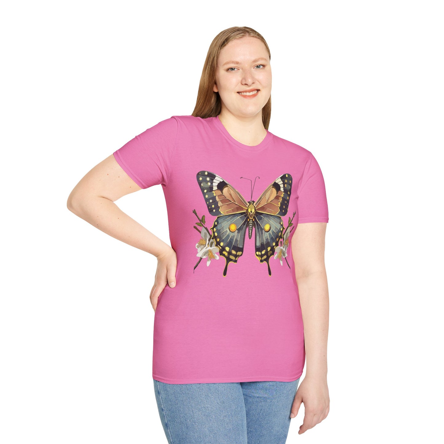 Butterfly Shirt, T Shirt with Butterfly, Monarch Shirt