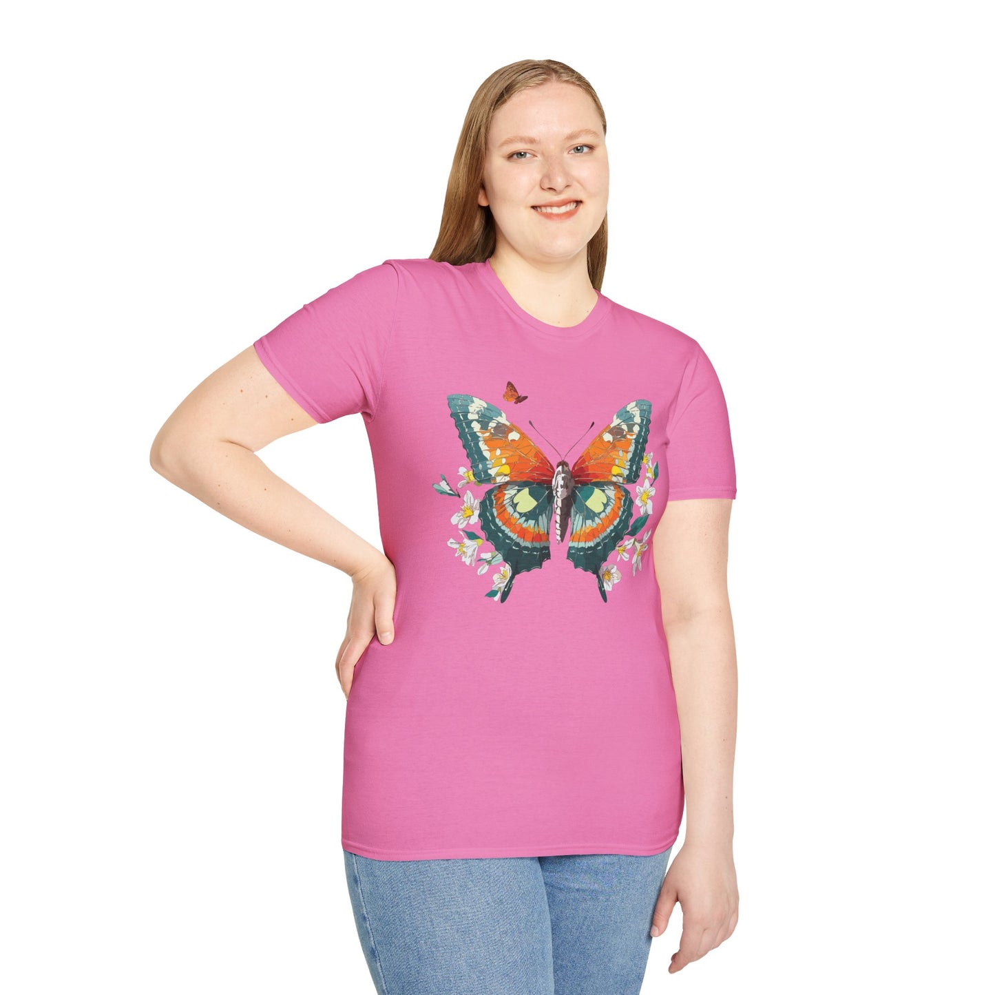 Butterfly Shirt, T Shirt with Butterfly, Monarch Shirt