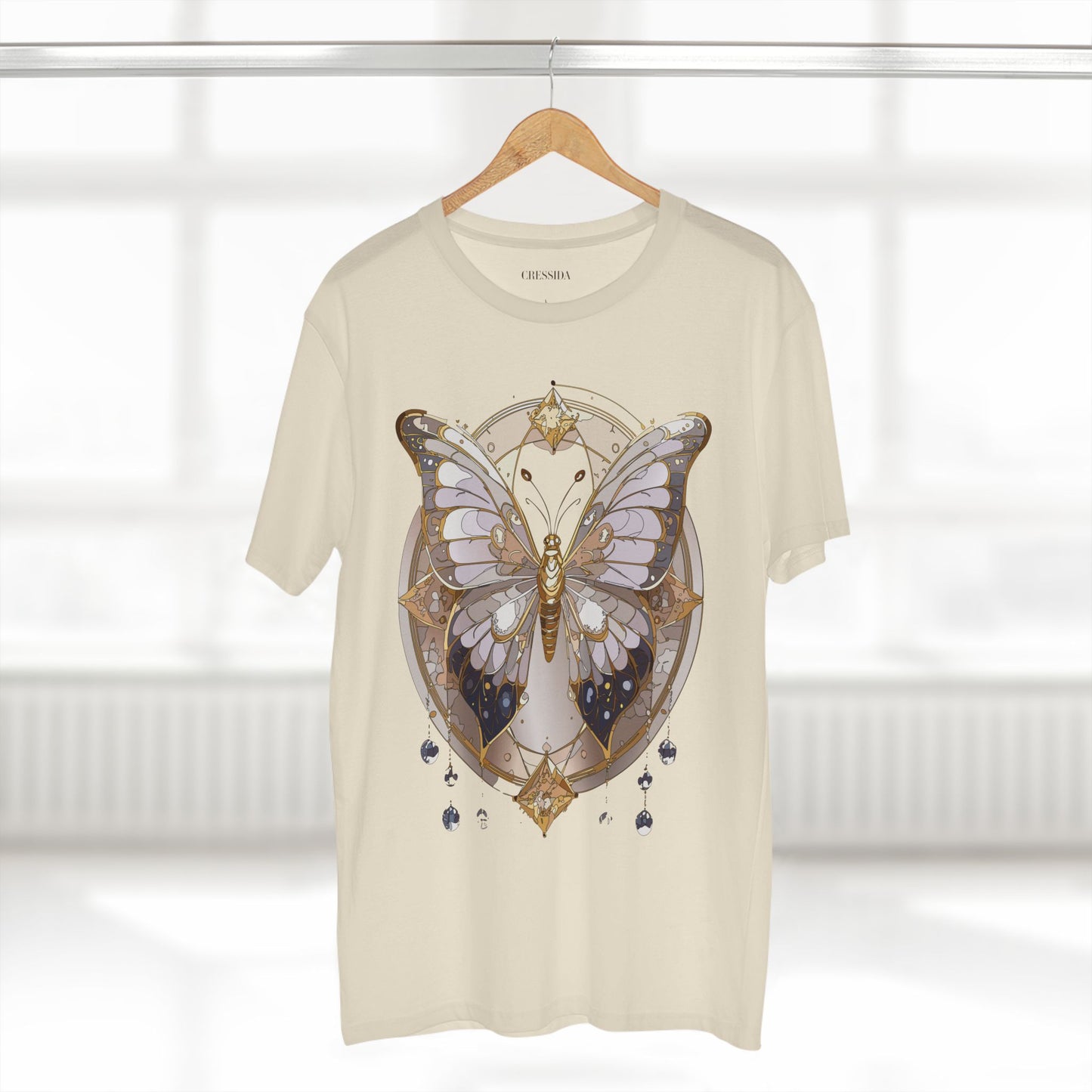 Butterfly shirt, Shirt with Butterfly, Tee Shirt with Antique Butterfly