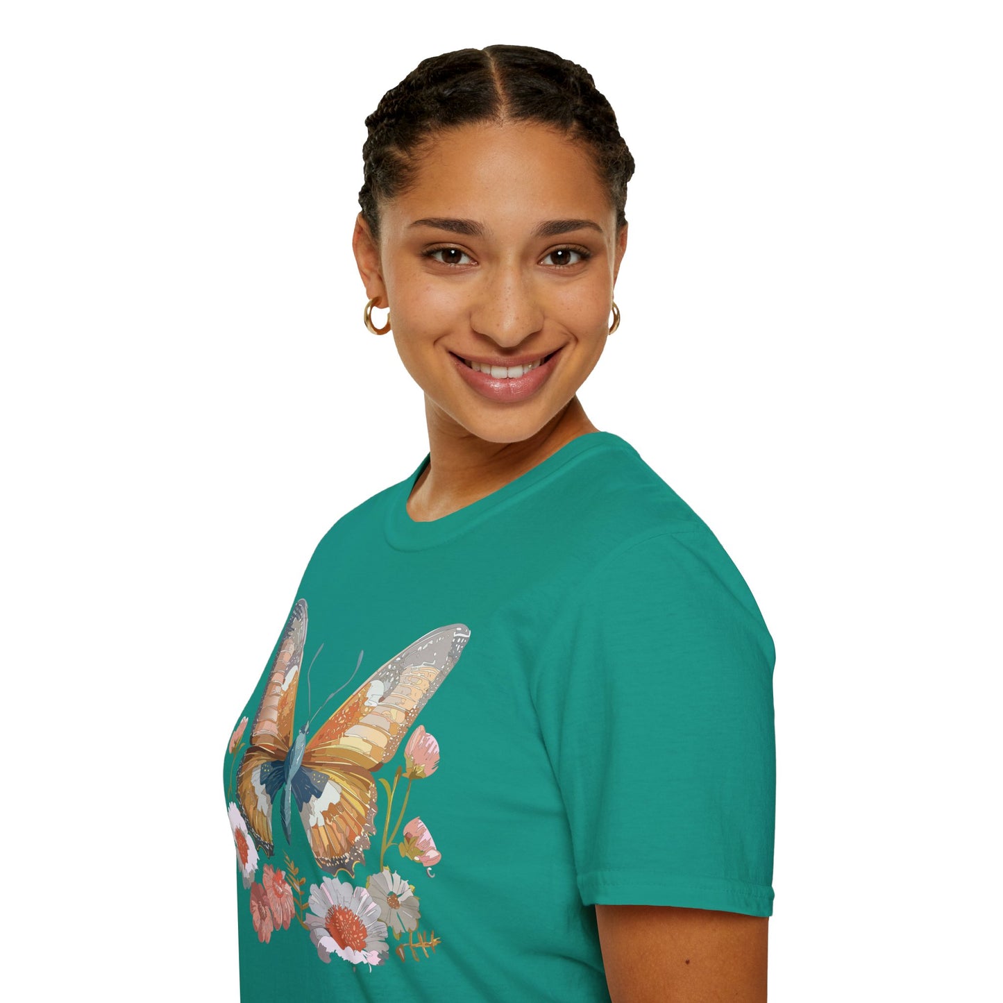 Butterfly Shirt, T Shirt with Butterfly, Monarch Shirt