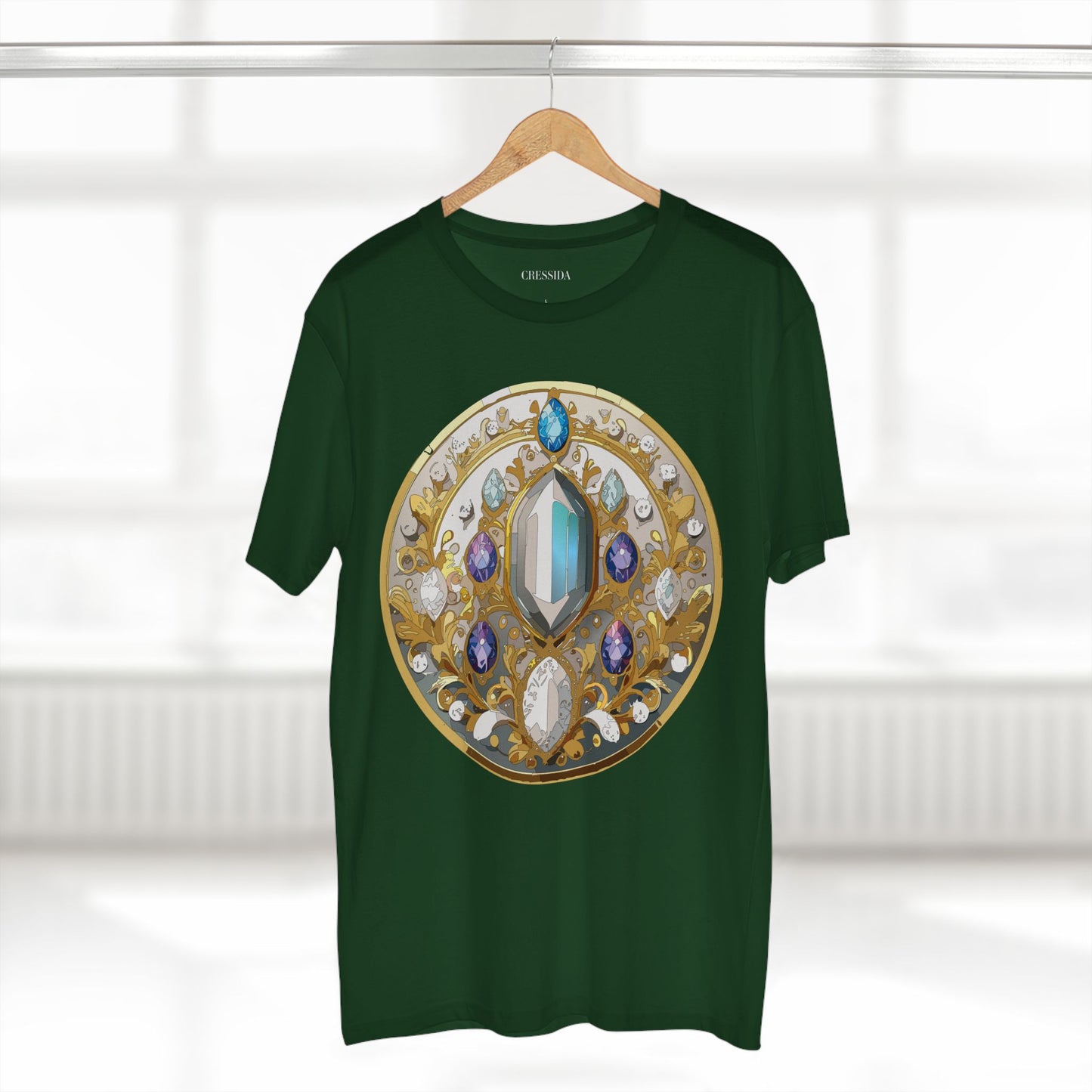 Medallion Shirt, Shirt with Medallion, Tee Shirt with Medal