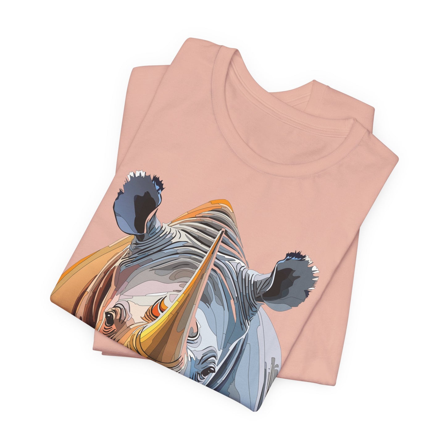 Unisex Animal Shirt, Tee Shirt with Animals, Art Design Tee Shirt, Wild Animals Shirt
