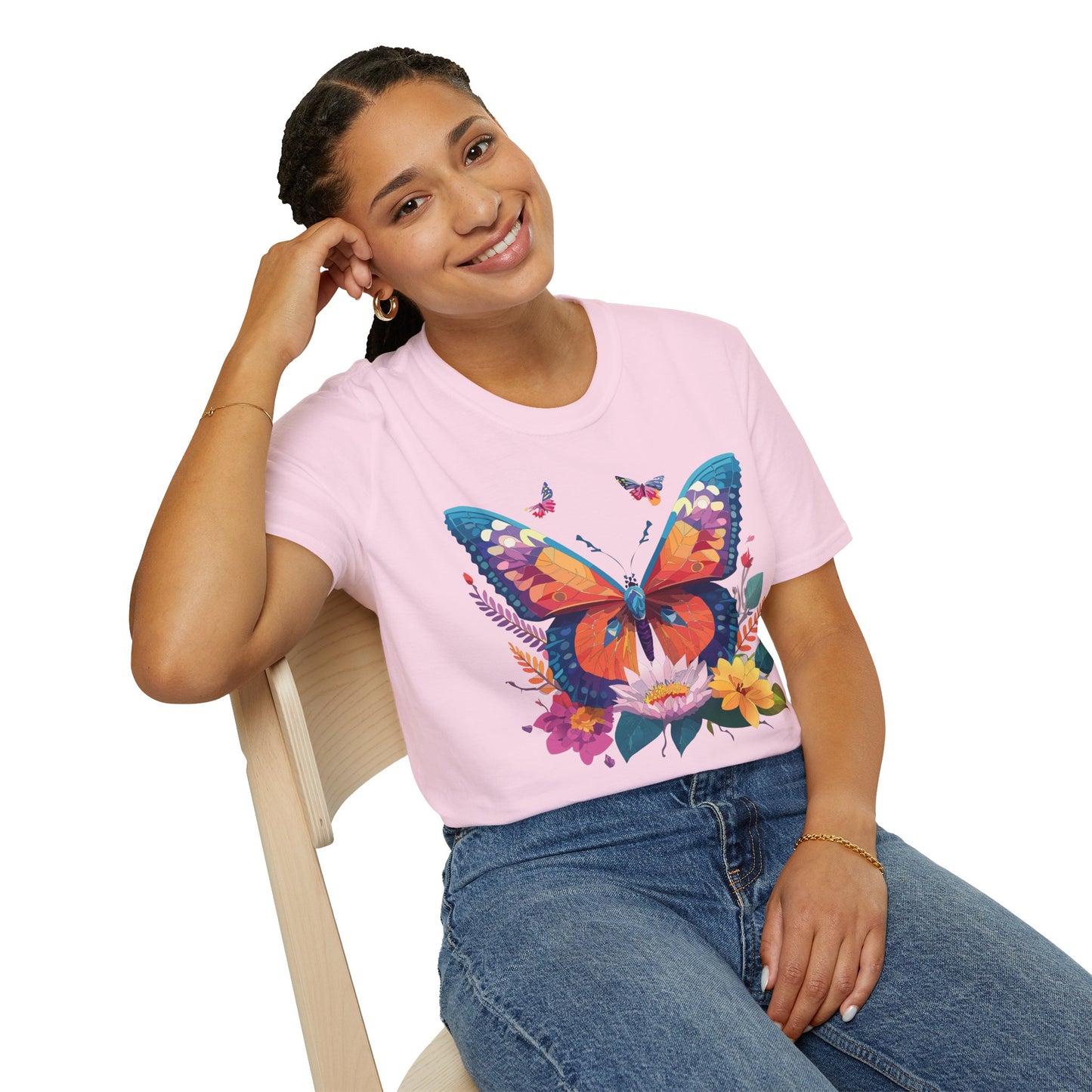 Butterfly Shirt, T Shirt with Butterfly, Monarch Shirt