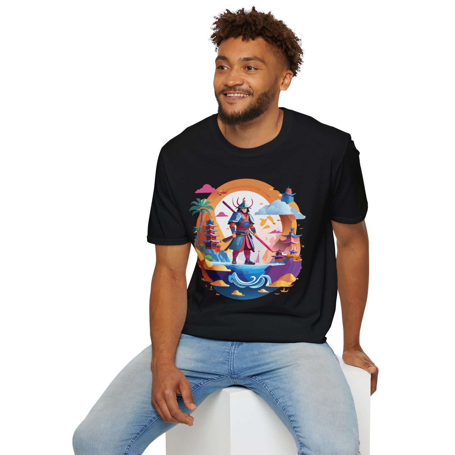 Samurai Shirt, Samurai Tee, T-Shirt with Samurai