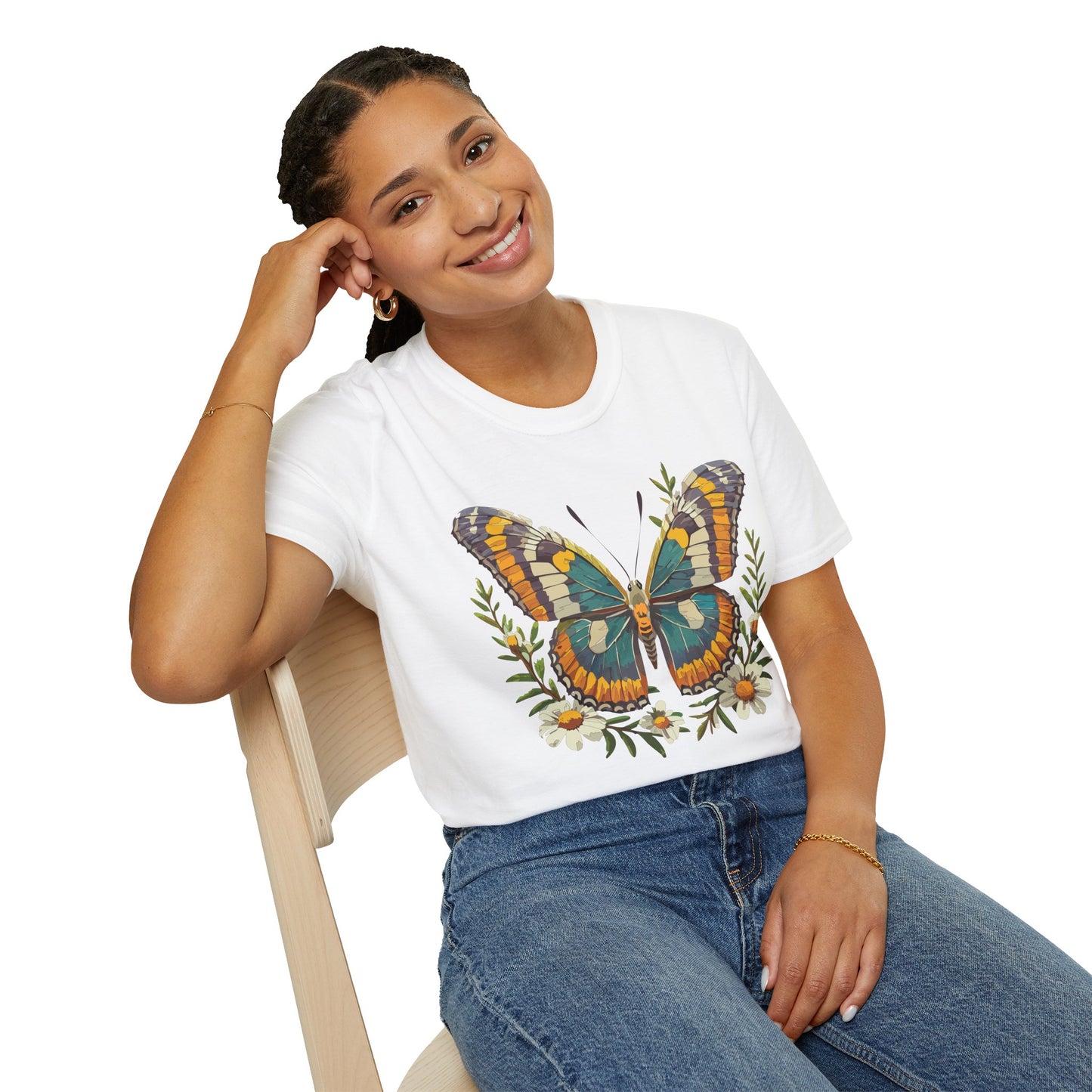 Butterfly Shirt, T Shirt with Butterfly, Monarch Shirt