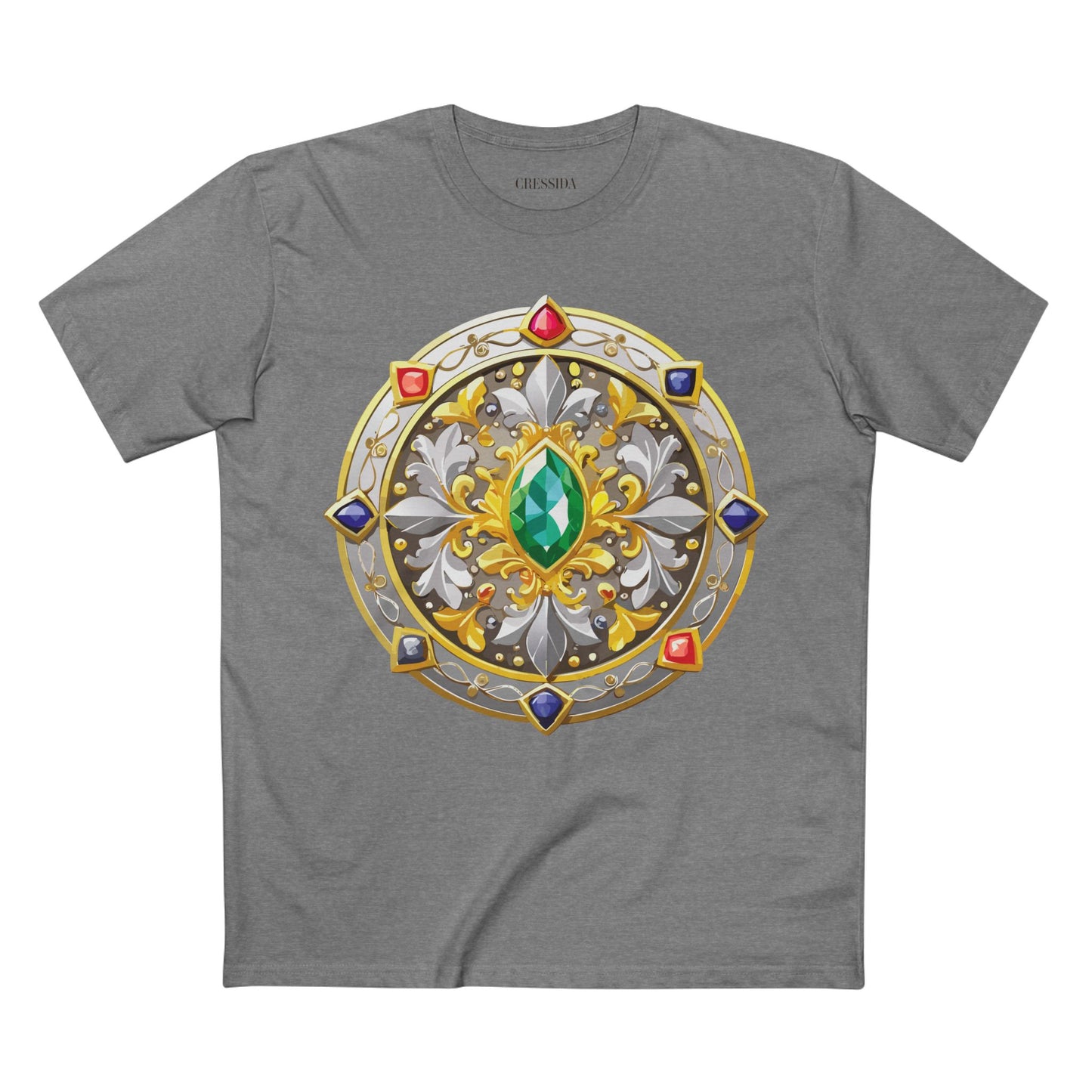 Medallion Shirt, Shirt with Medallion, Tee Shirt with Medal