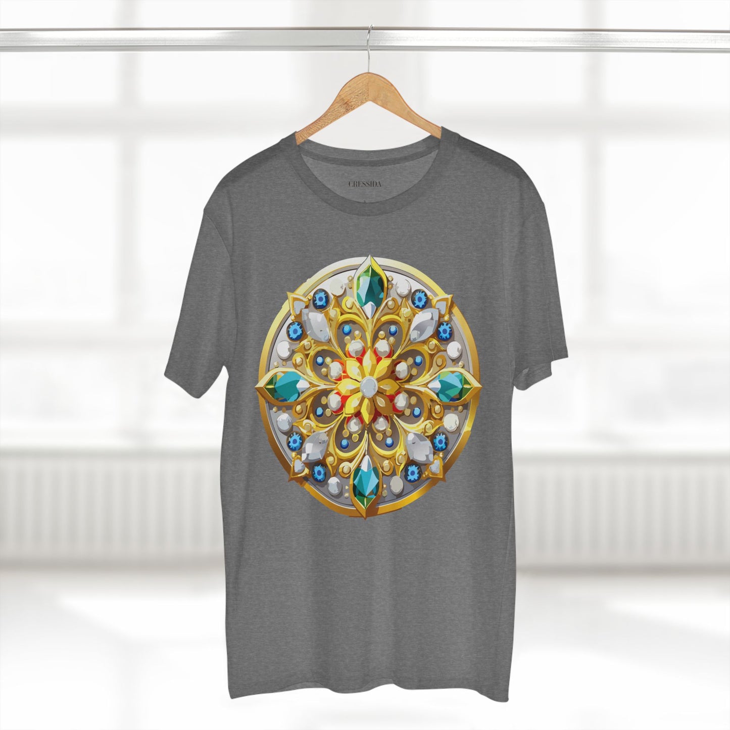 Medallion Shirt, Shirt with Medallion, Tee Shirt with Medal