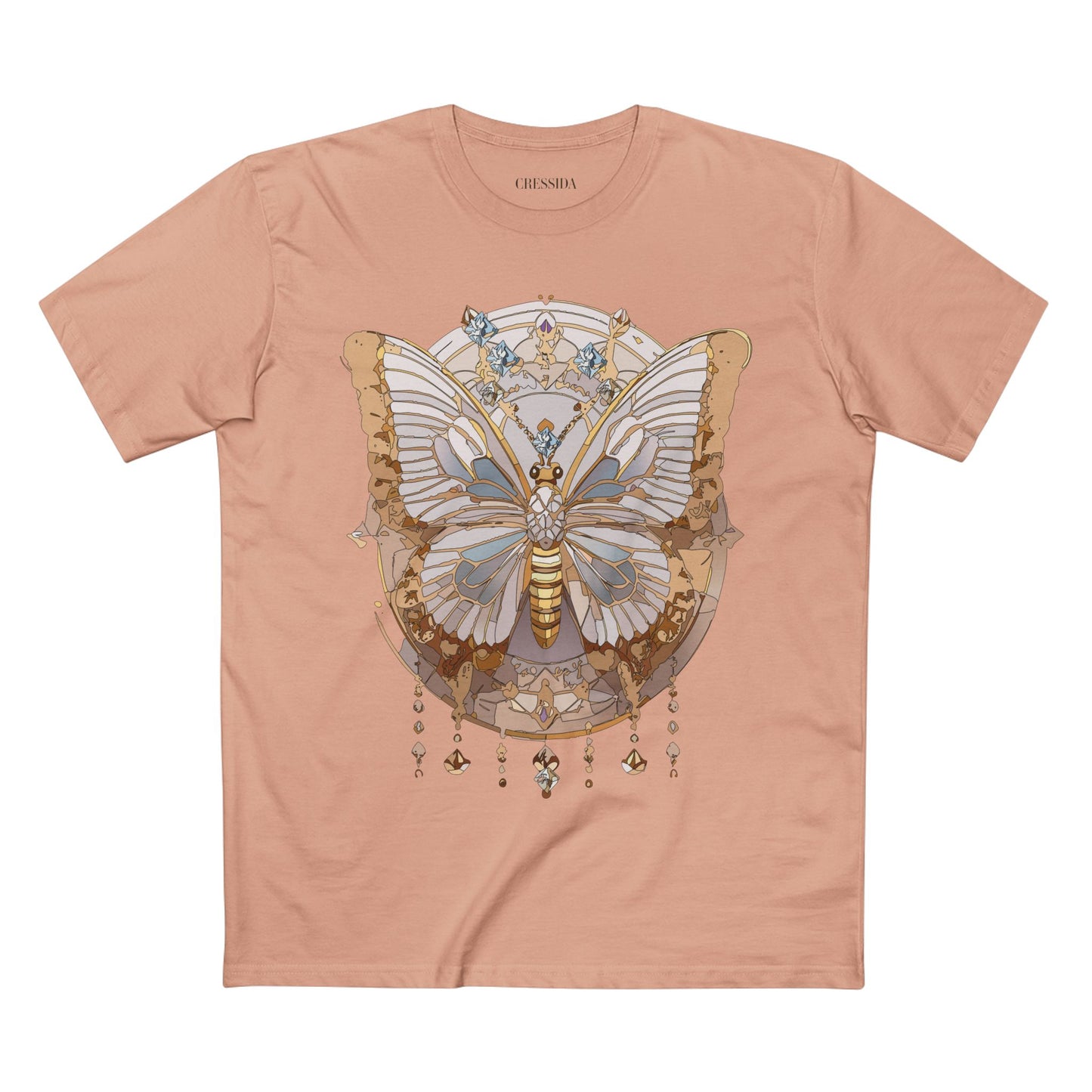 Butterfly shirt, Shirt with Butterfly, Tee Shirt with Antique Butterfly