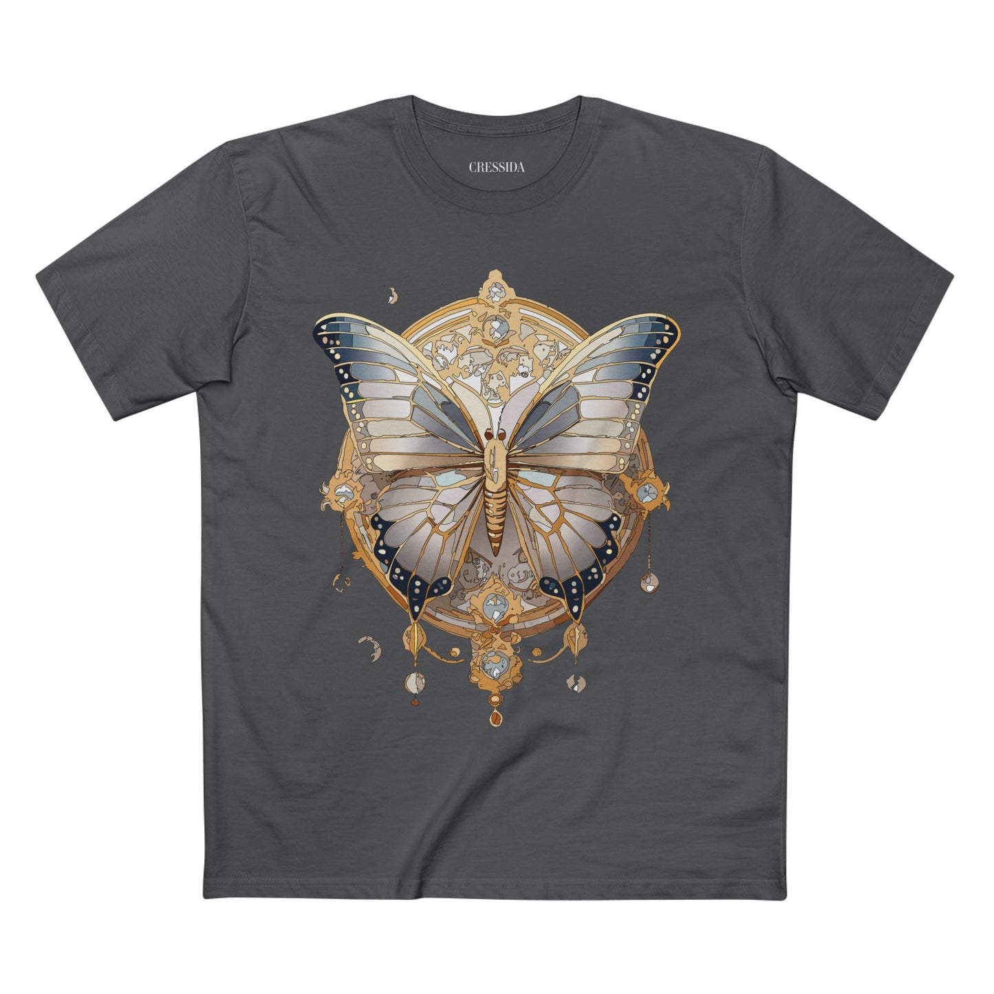 Butterfly shirt, Shirt with Butterfly, Tee Shirt with Antique Butterfly