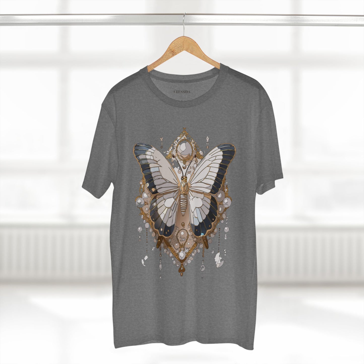 Butterfly shirt, Shirt with Butterfly, Tee Shirt with Antique Butterfly