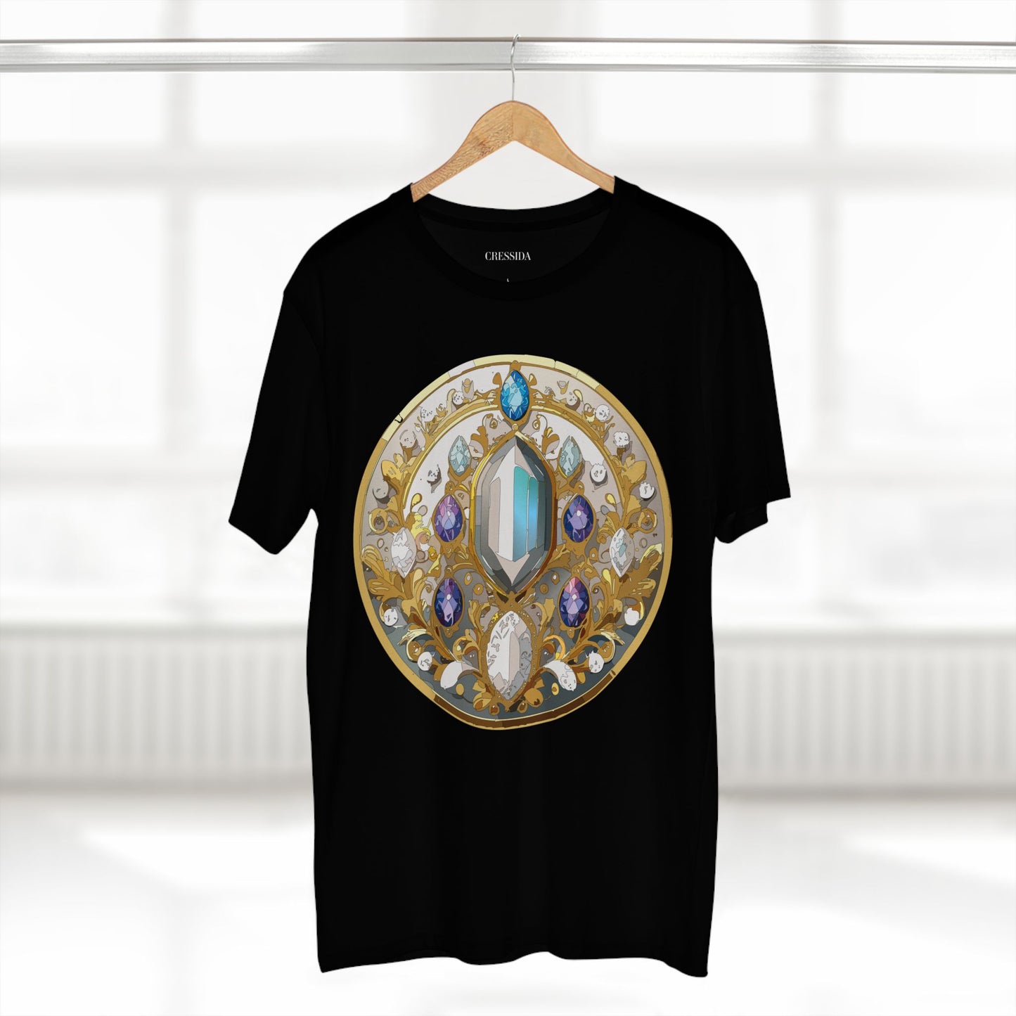 Medallion Shirt, Shirt with Medallion, Tee Shirt with Medal