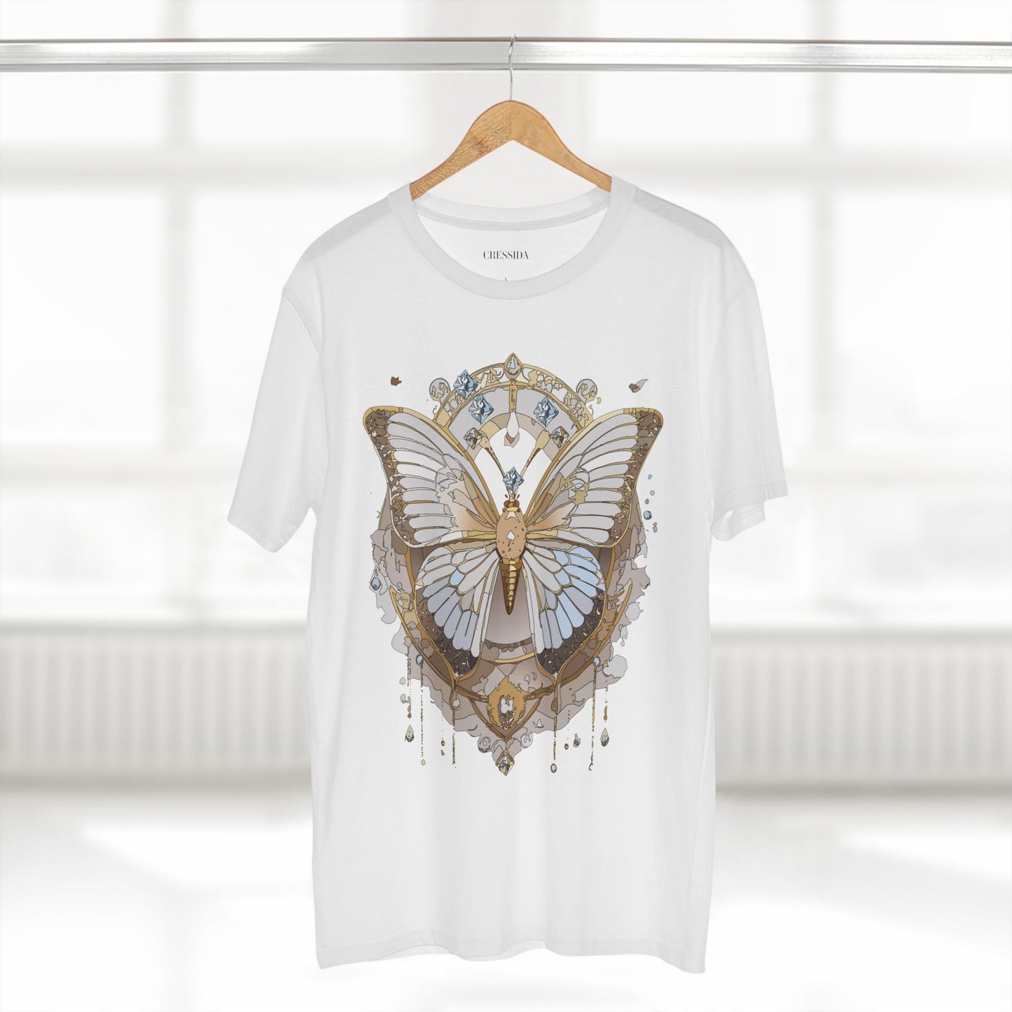 Butterfly shirt, Shirt with Butterfly, Tee Shirt with Antique Butterfly