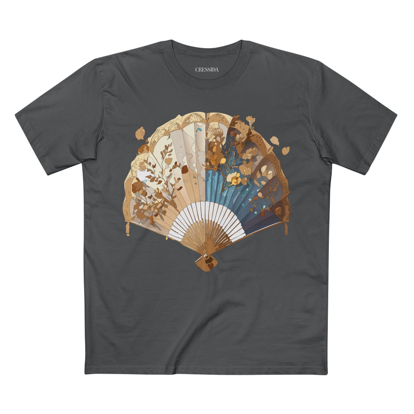 Fan shirt, Shirt with Fan, Tee Shirt with Antique Fan
