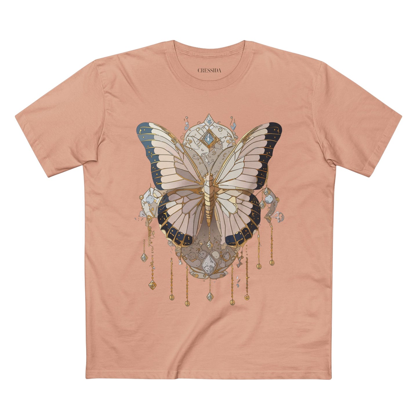 Butterfly shirt, Shirt with Butterfly, Tee Shirt with Antique Butterfly