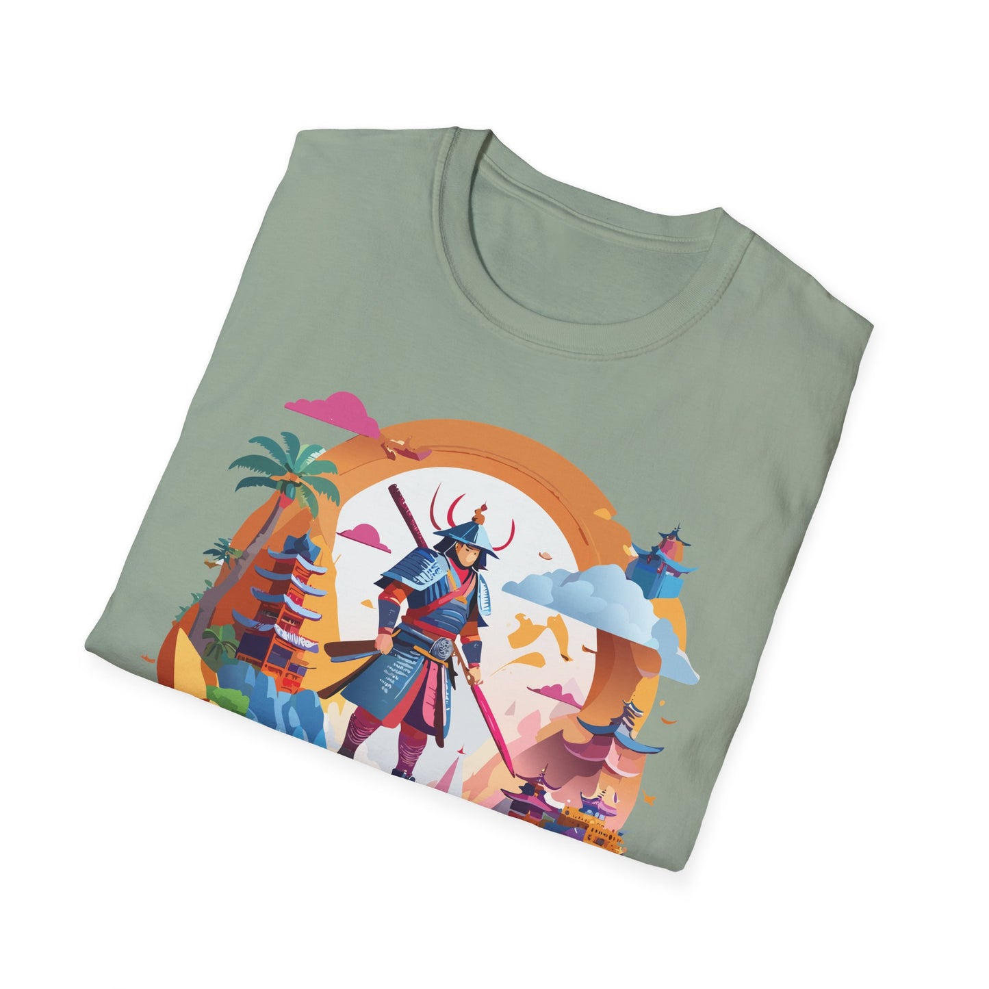 Samurai Shirt, Samurai Tee, T-Shirt with Samurai