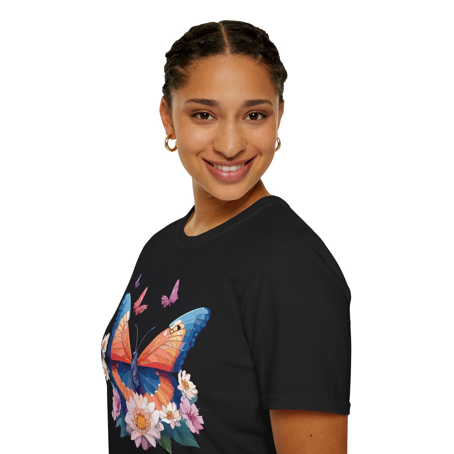 Butterfly Shirt, T Shirt with Butterfly, Monarch Shirt