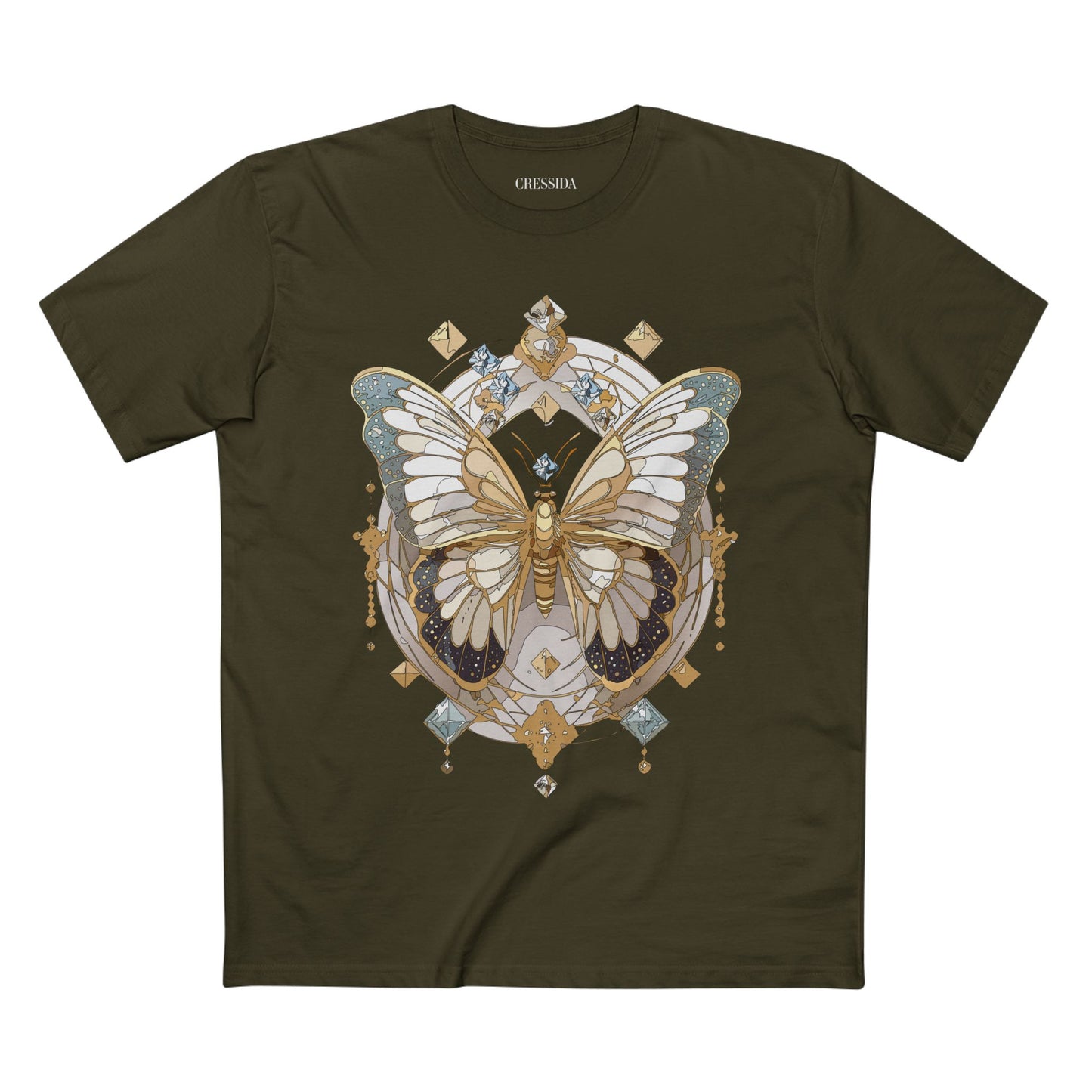 Butterfly shirt, Shirt with Butterfly, Tee Shirt with Antique Butterfly