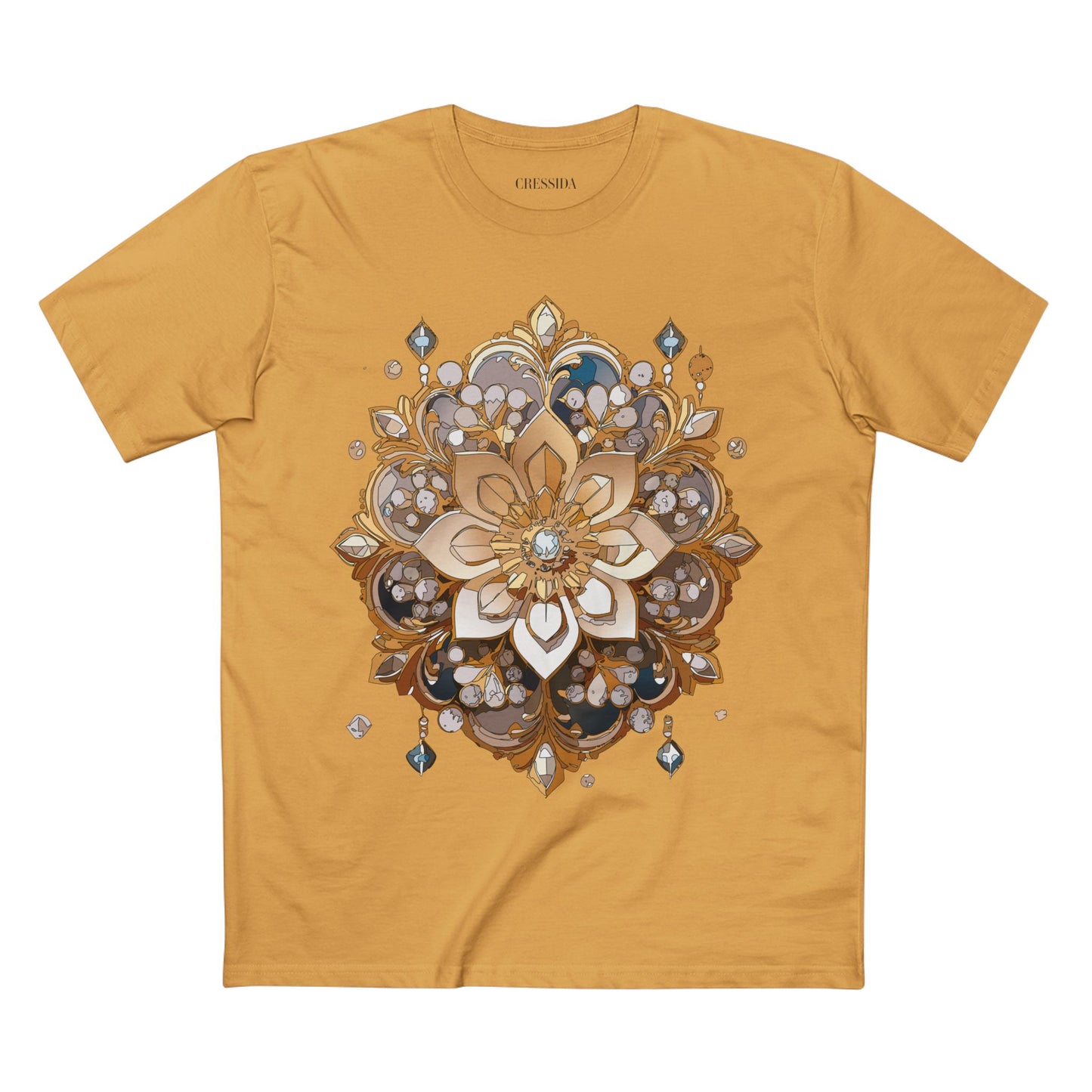Floral Shirt, Shirt with Flower, Tee Shirt with Antique Flower