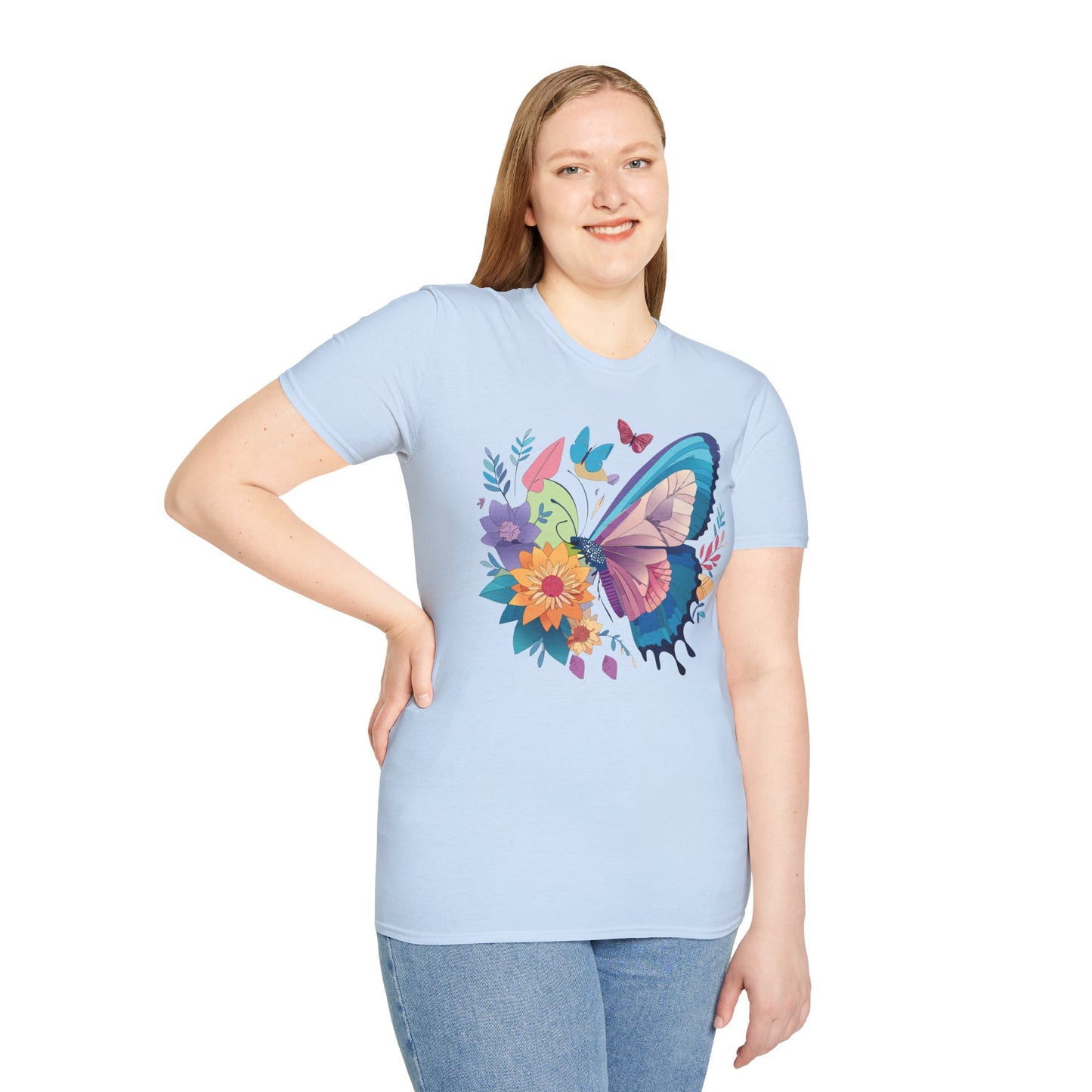 Butterfly Shirt, T Shirt with Butterfly, Monarch Shirt