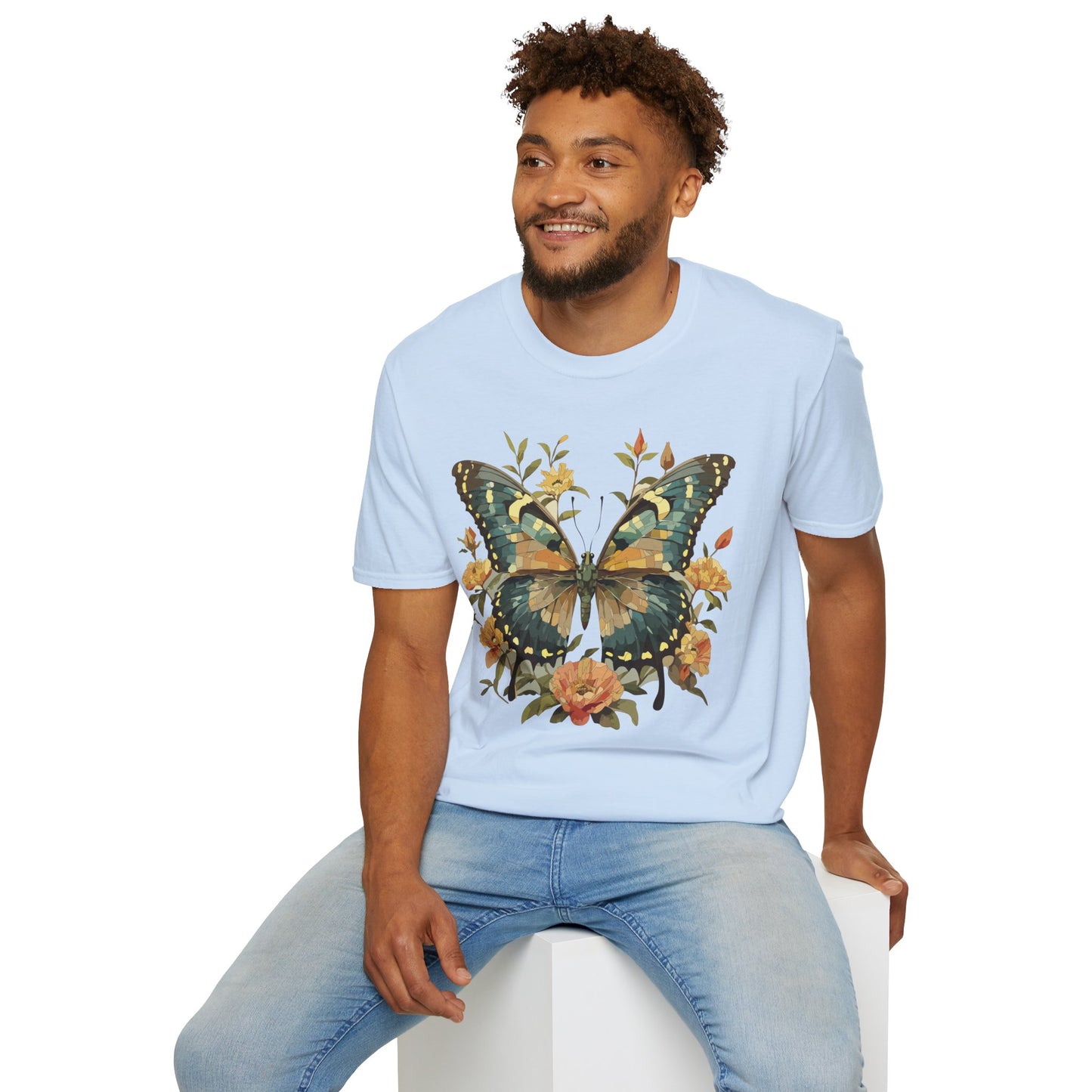 Butterfly Shirt, T Shirt with Butterfly, Monarch Shirt