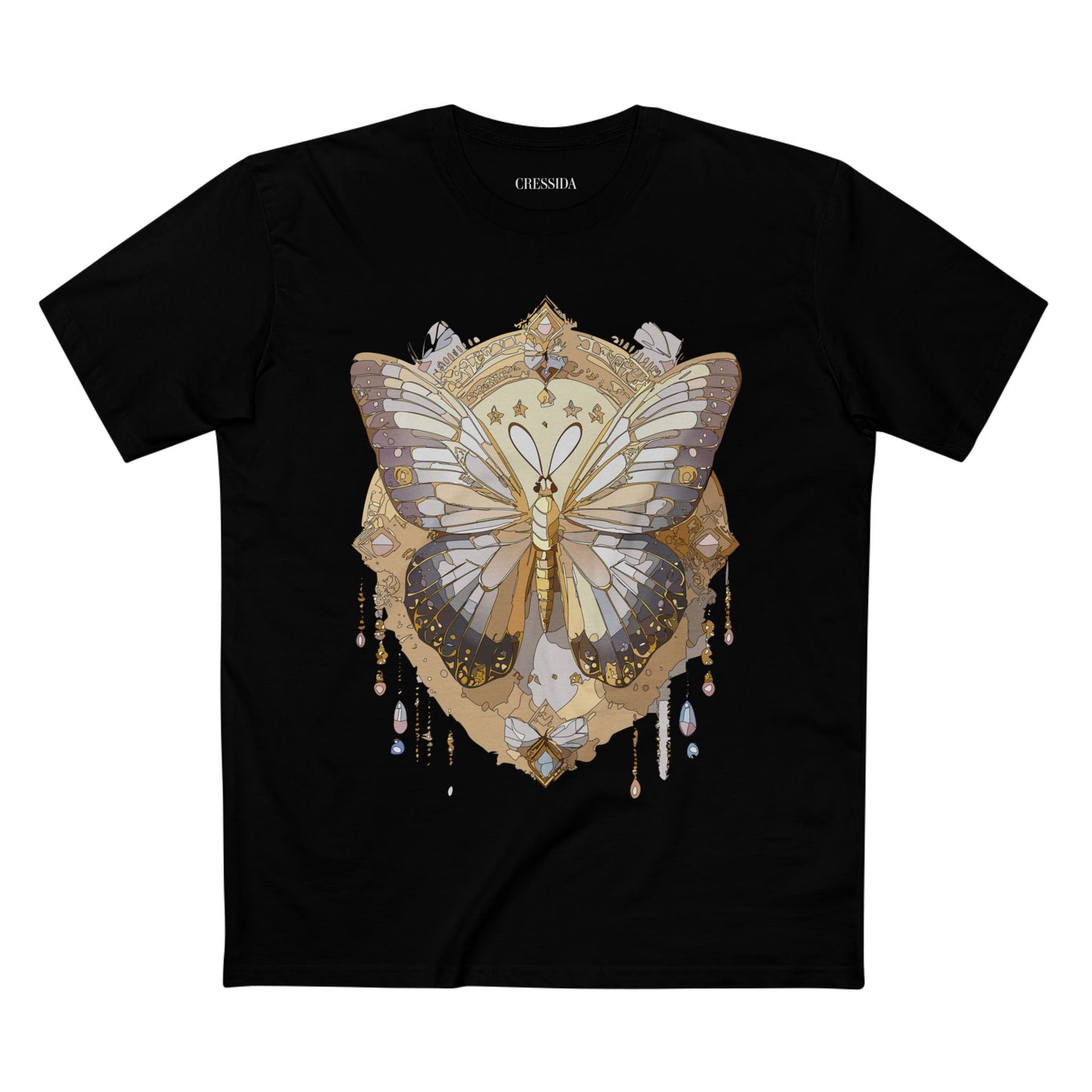 Butterfly shirt, Shirt with Butterfly, Tee Shirt with Antique Butterfly