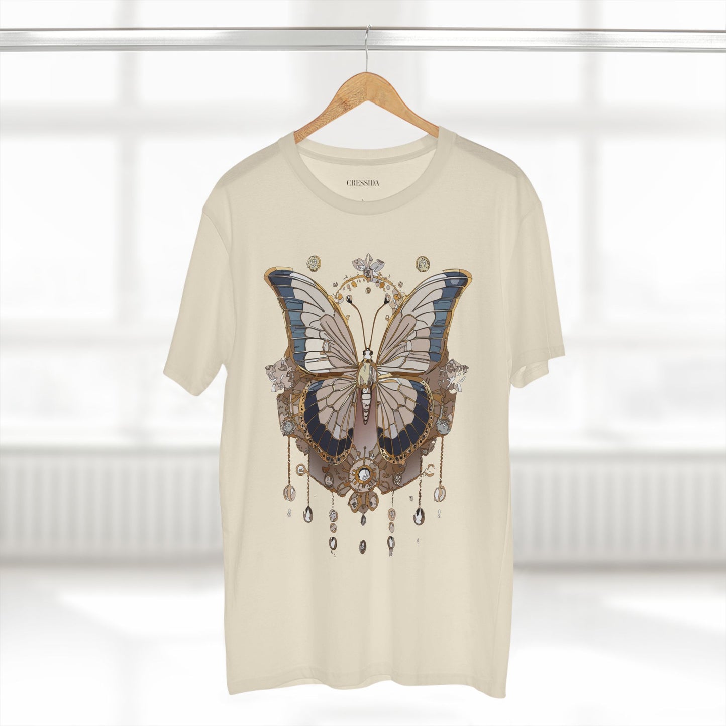 Butterfly shirt, Shirt with Butterfly, Tee Shirt with Antique Butterfly
