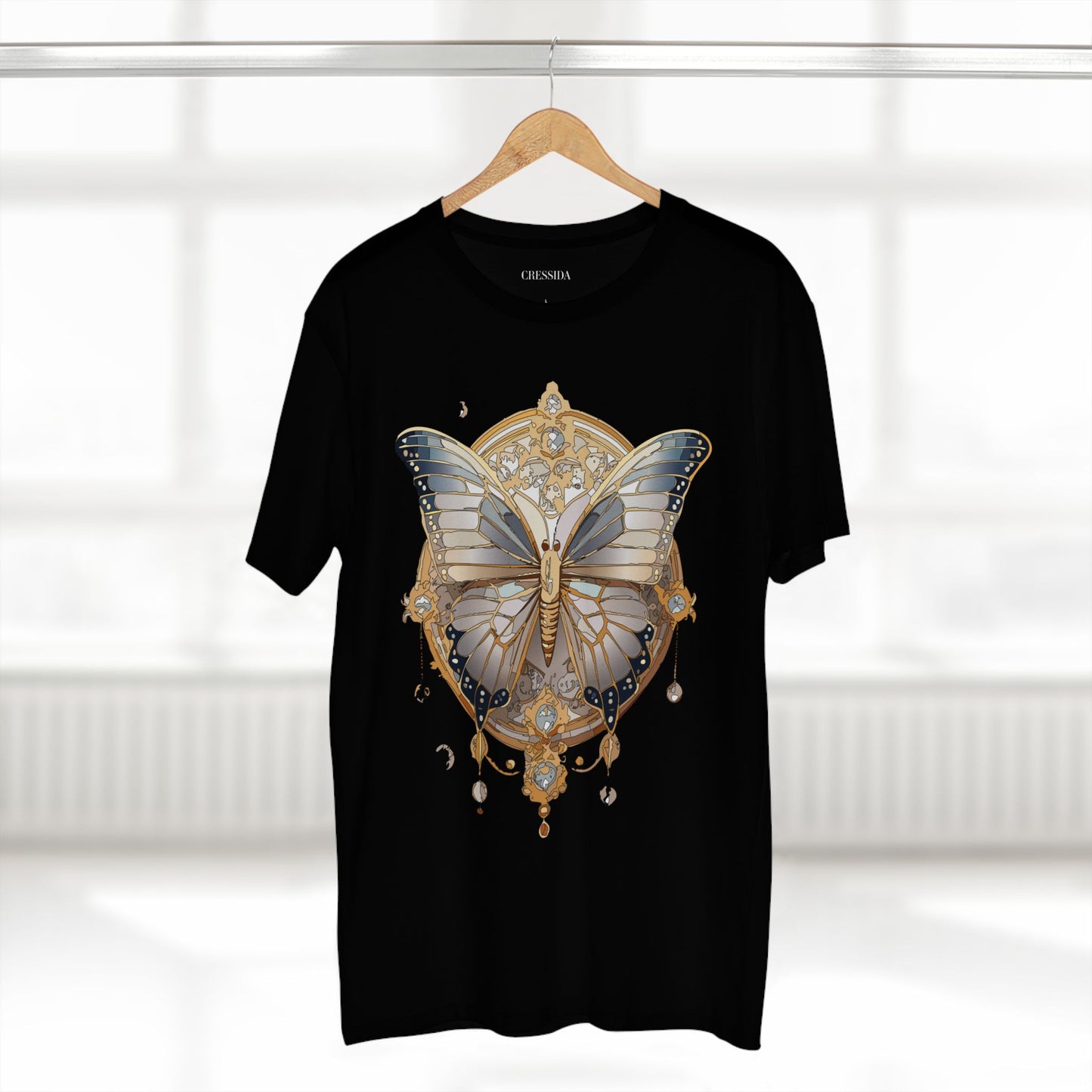 Butterfly shirt, Shirt with Butterfly, Tee Shirt with Antique Butterfly