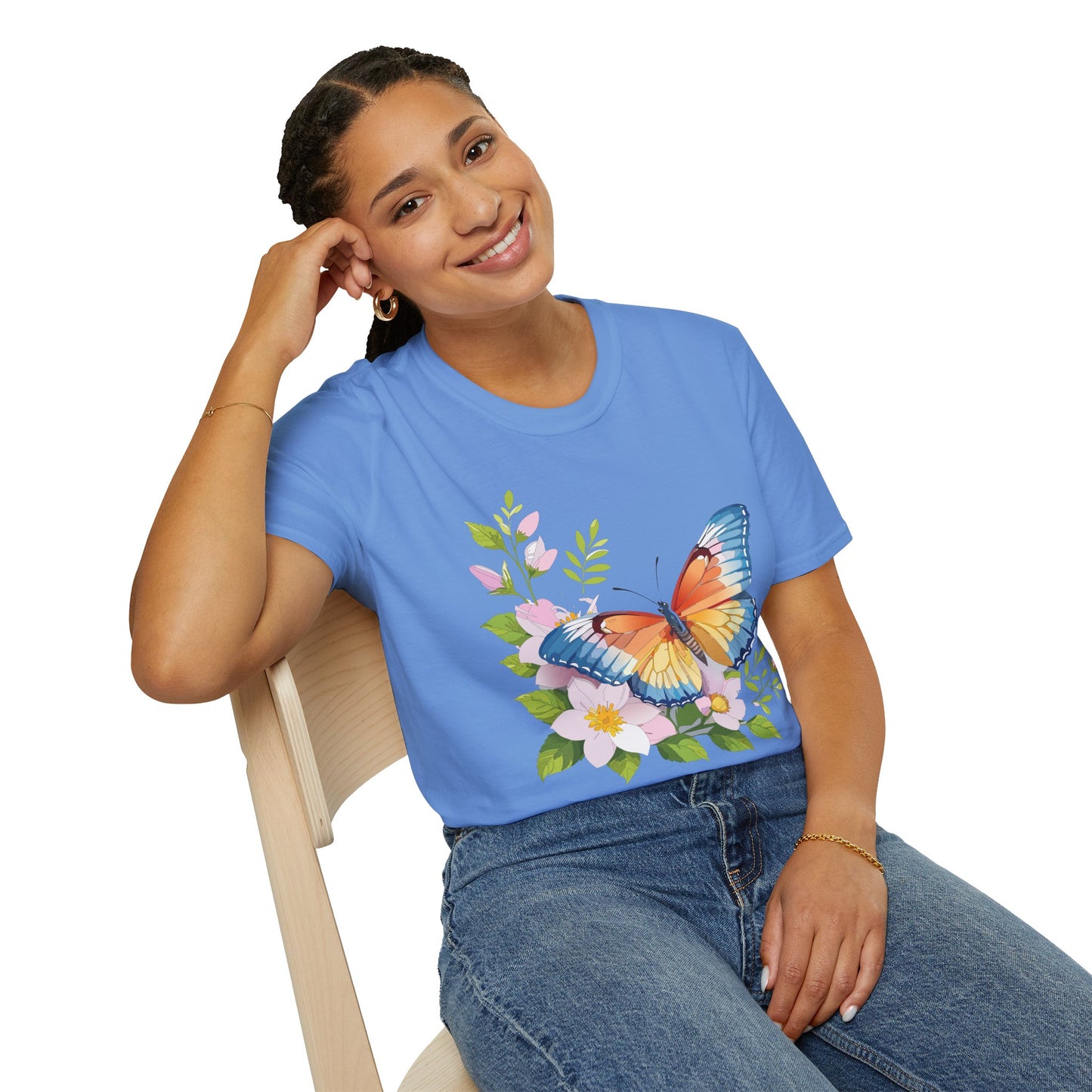 Butterfly Shirt, T Shirt with Butterfly, Monarch Shirt