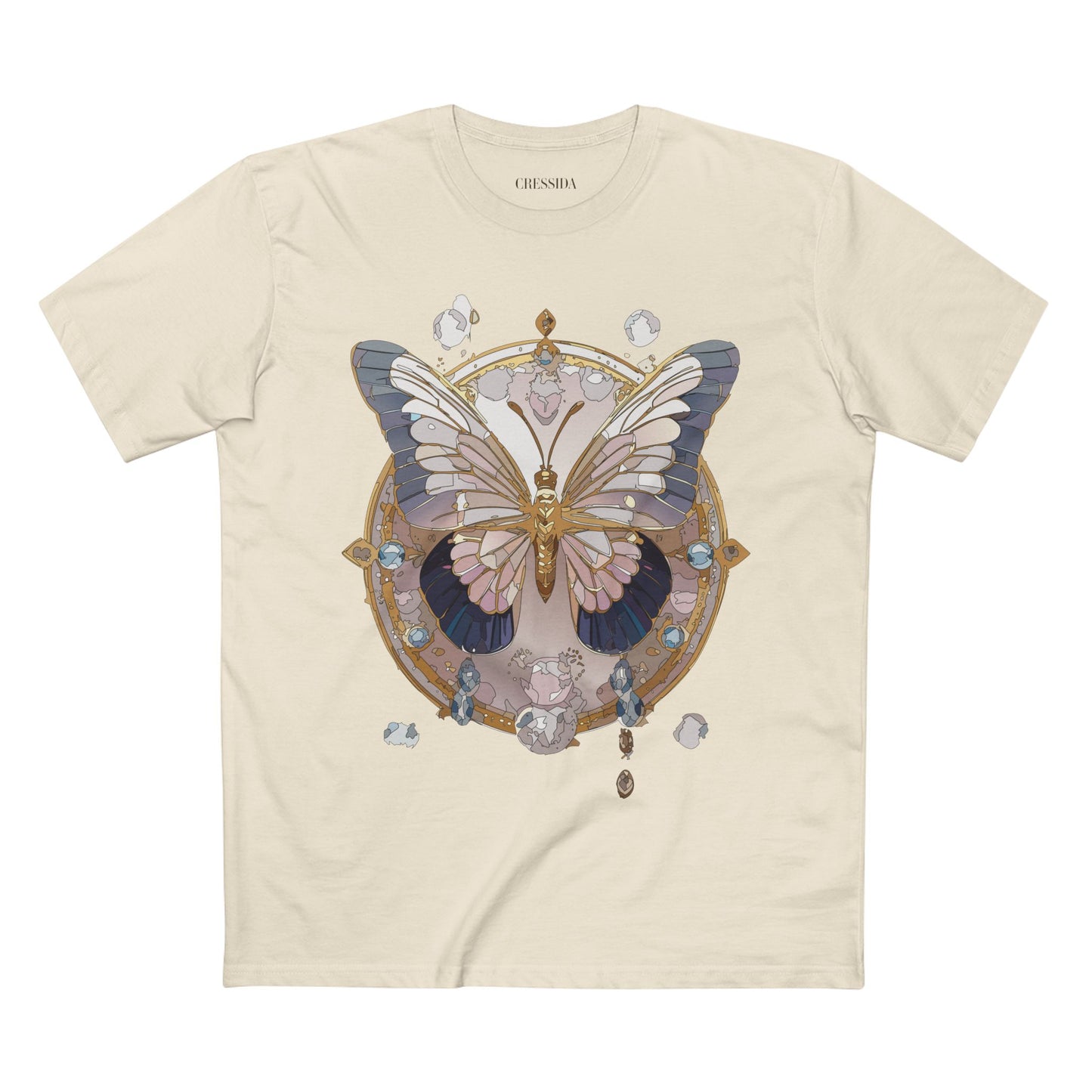 Butterfly shirt, Shirt with Butterfly, Tee Shirt with Antique Butterfly