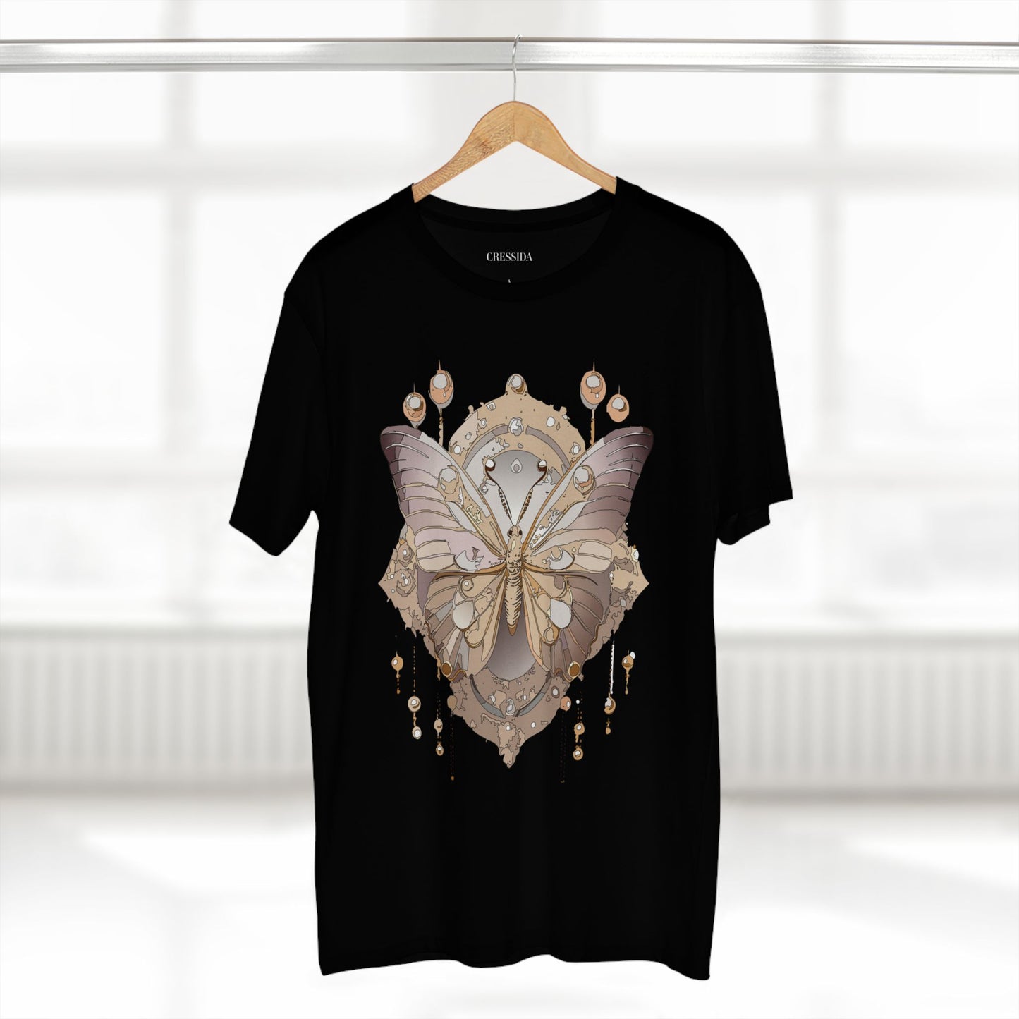 Butterfly shirt, Shirt with Butterfly, Tee Shirt with Antique Butterfly
