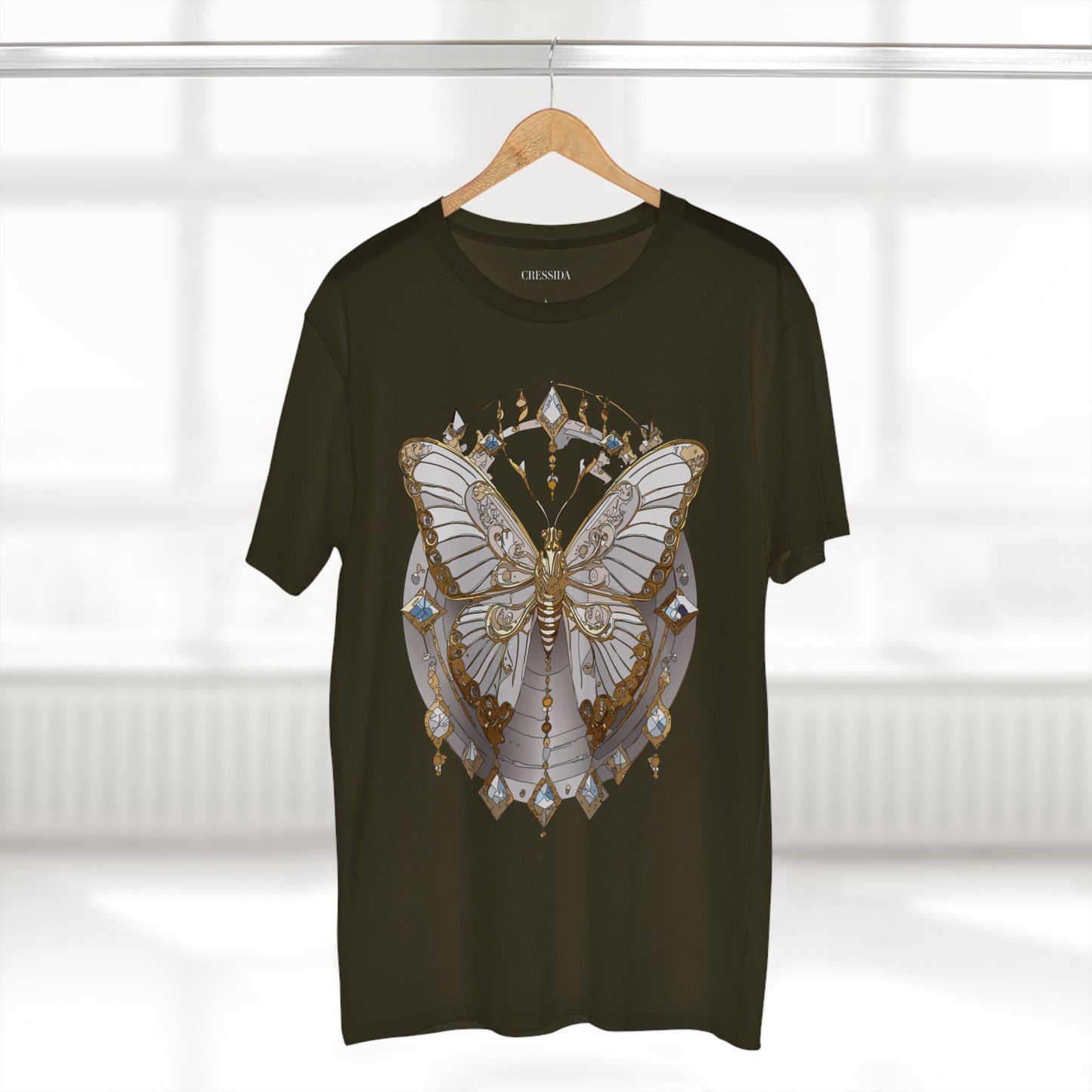 Butterfly shirt, Shirt with Butterfly, Tee Shirt with Antique Butterfly