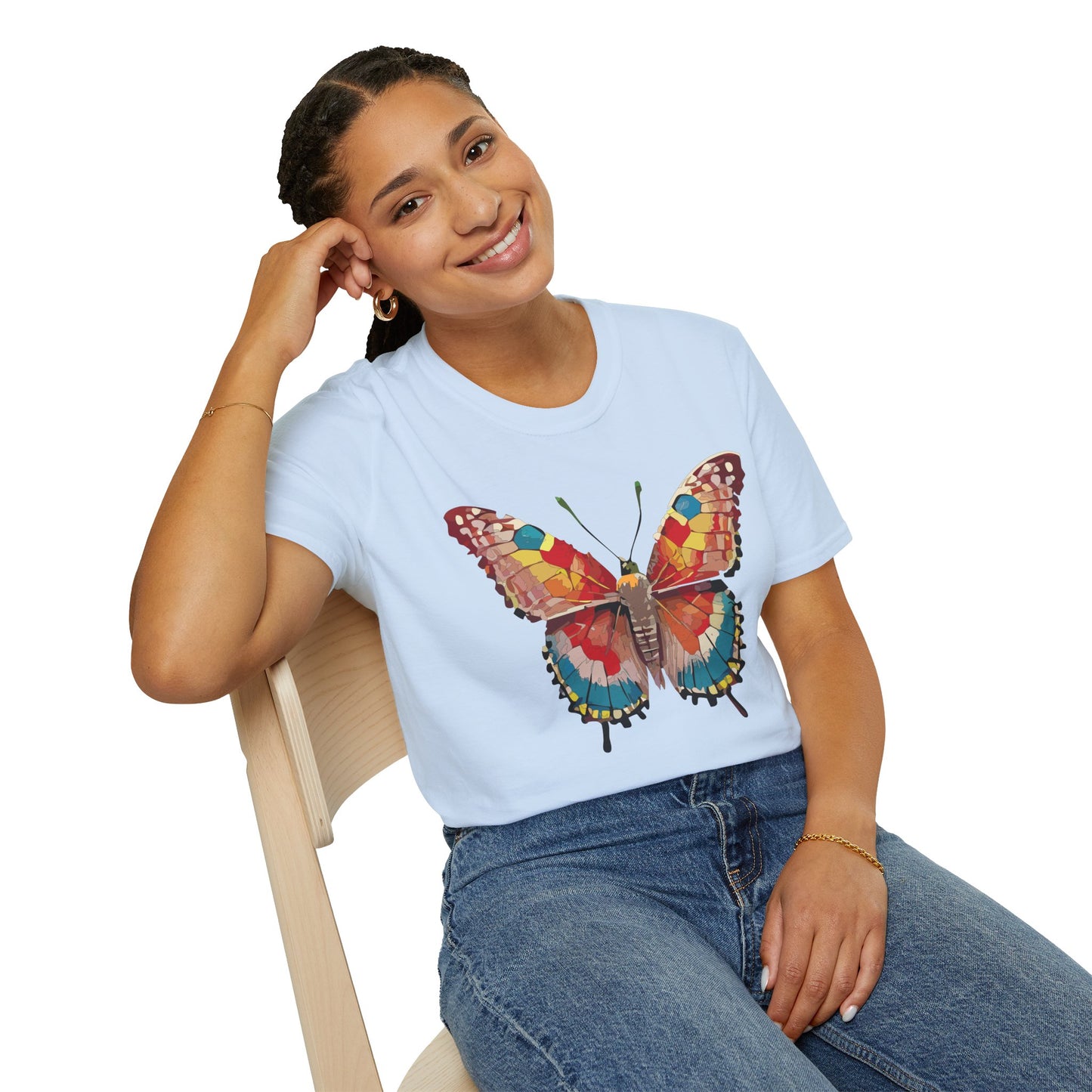 Butterfly Shirt, T Shirt with Butterfly, Monarch Shirt