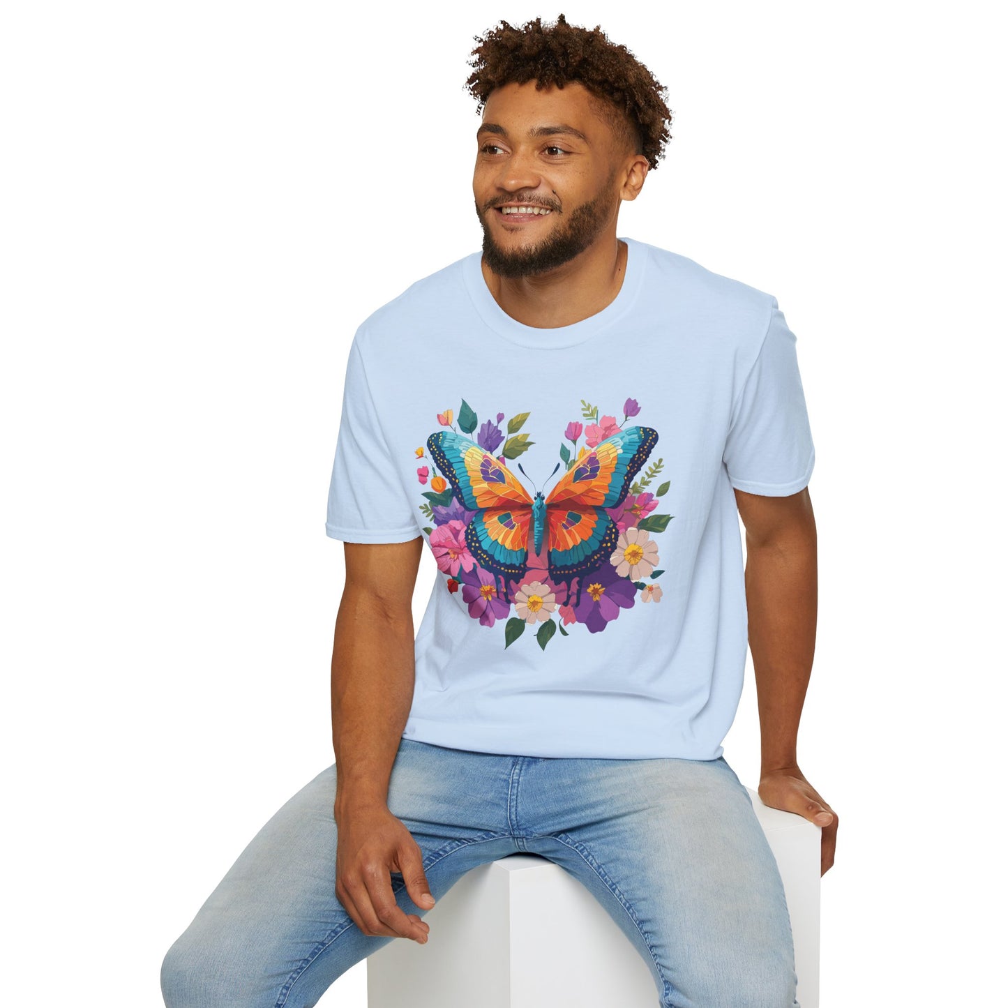 Butterfly Shirt, T Shirt with Butterfly, Monarch Shirt