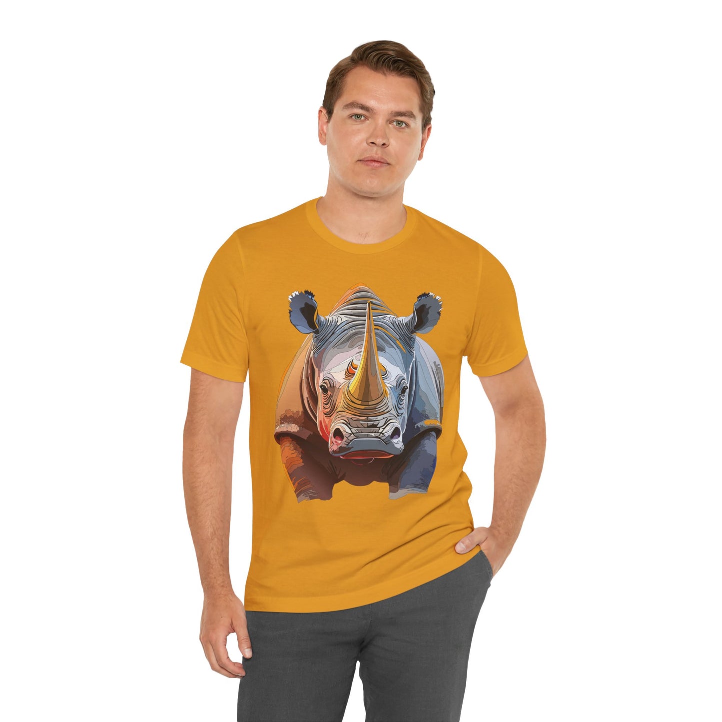 Unisex Animal Shirt, Tee Shirt with Animals, Art Design Tee Shirt, Wild Animals Shirt