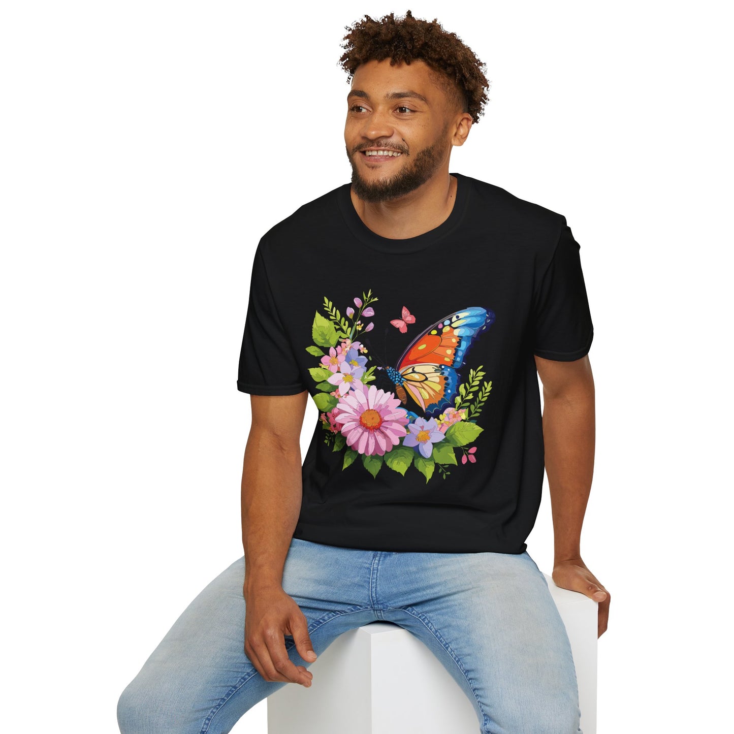 Butterfly Shirt, T Shirt with Butterfly, Monarch Shirt