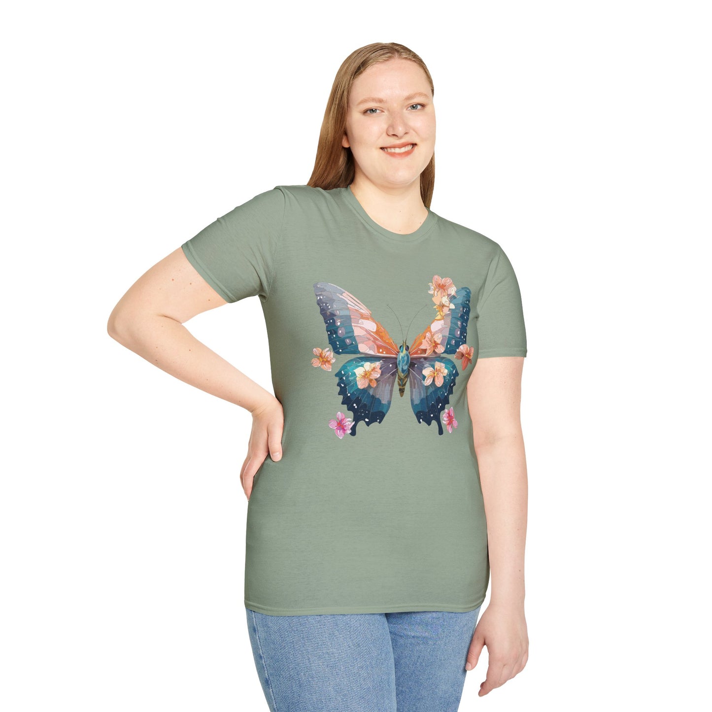 Butterfly Shirt, T Shirt with Butterfly, Monarch Shirt