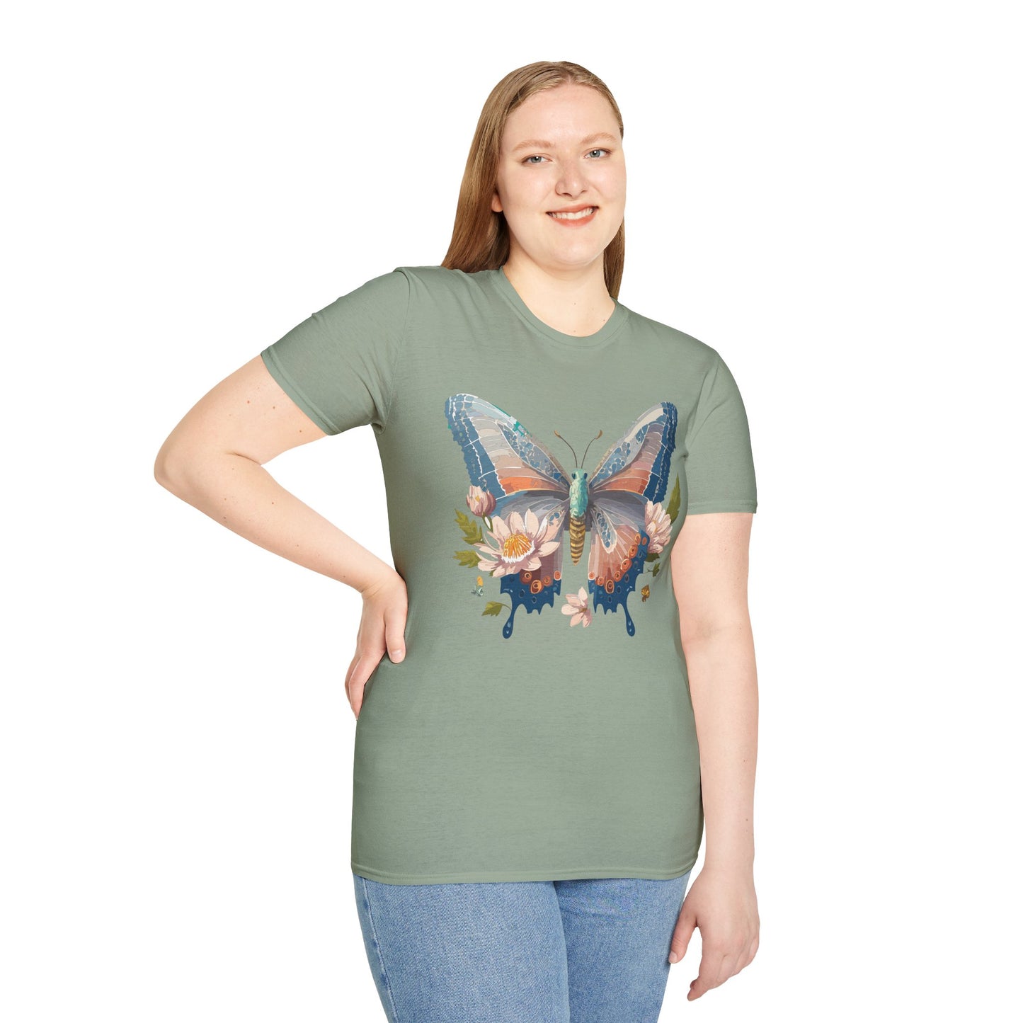 Butterfly Shirt, T Shirt with Butterfly, Monarch Shirt