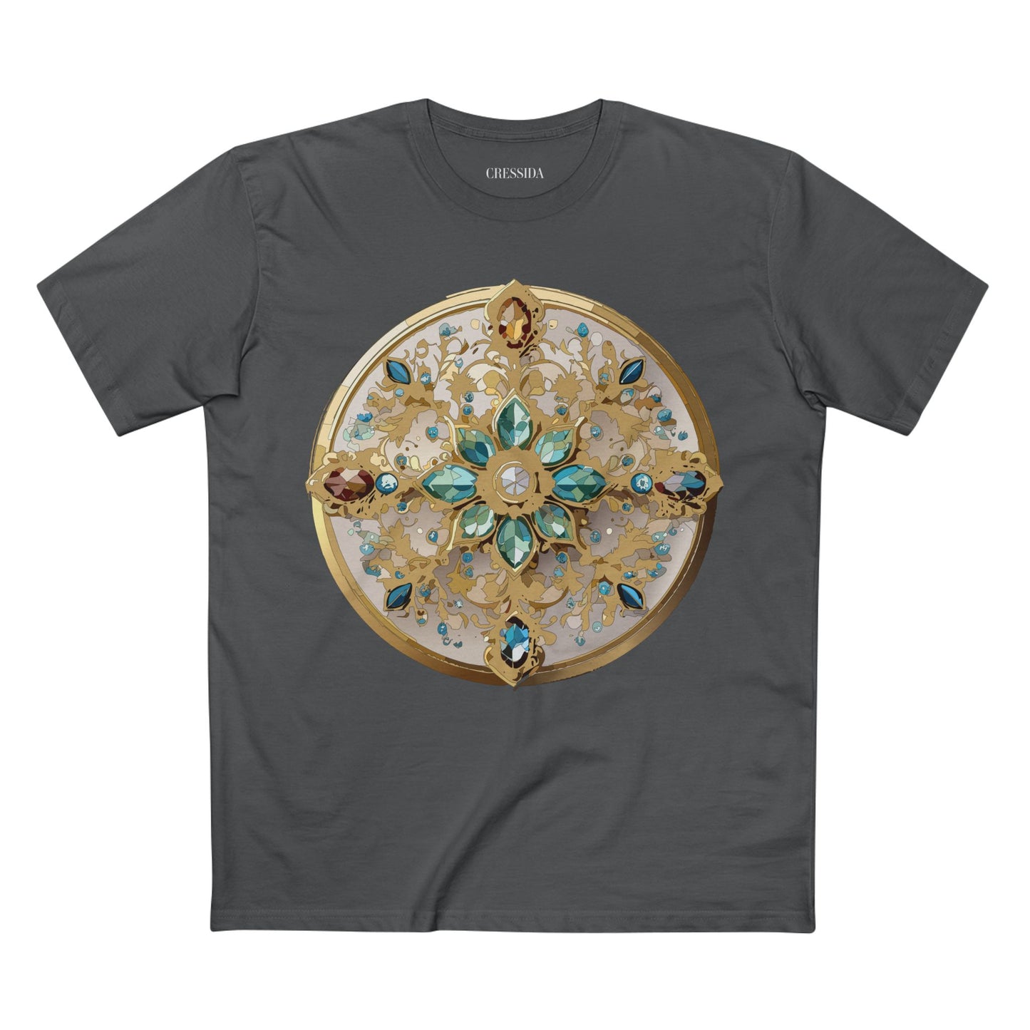 Medallion Shirt, Shirt with Medallion, Tee Shirt with Medal