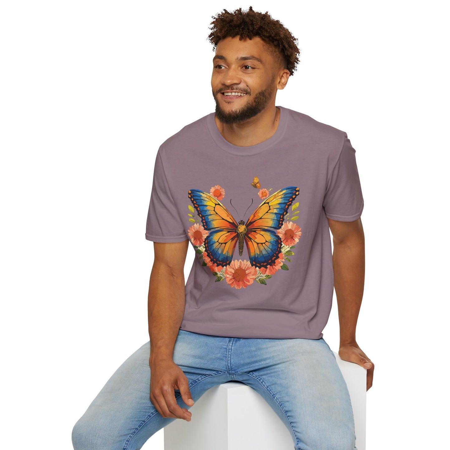 Butterfly Shirt, T Shirt with Butterfly, Monarch Shirt