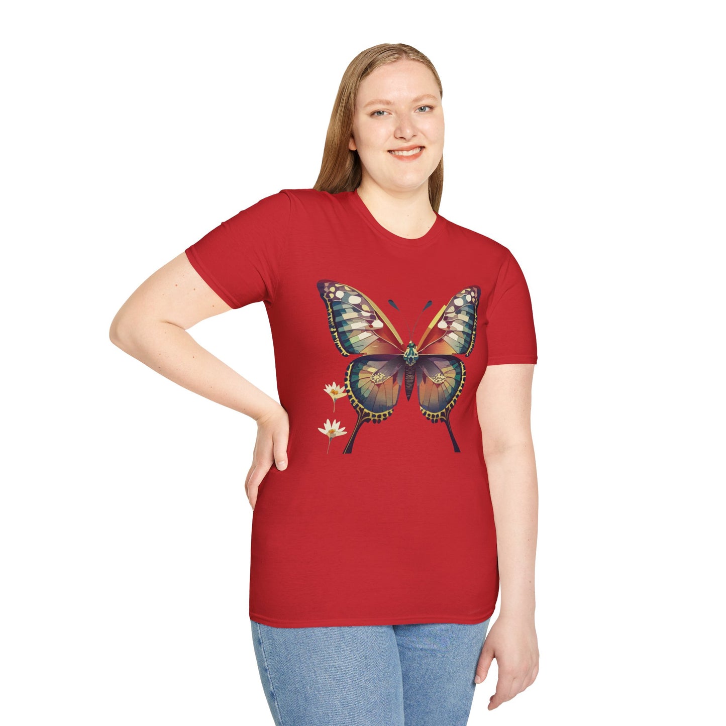 Butterfly Shirt, T Shirt with Butterfly, Monarch Shirt