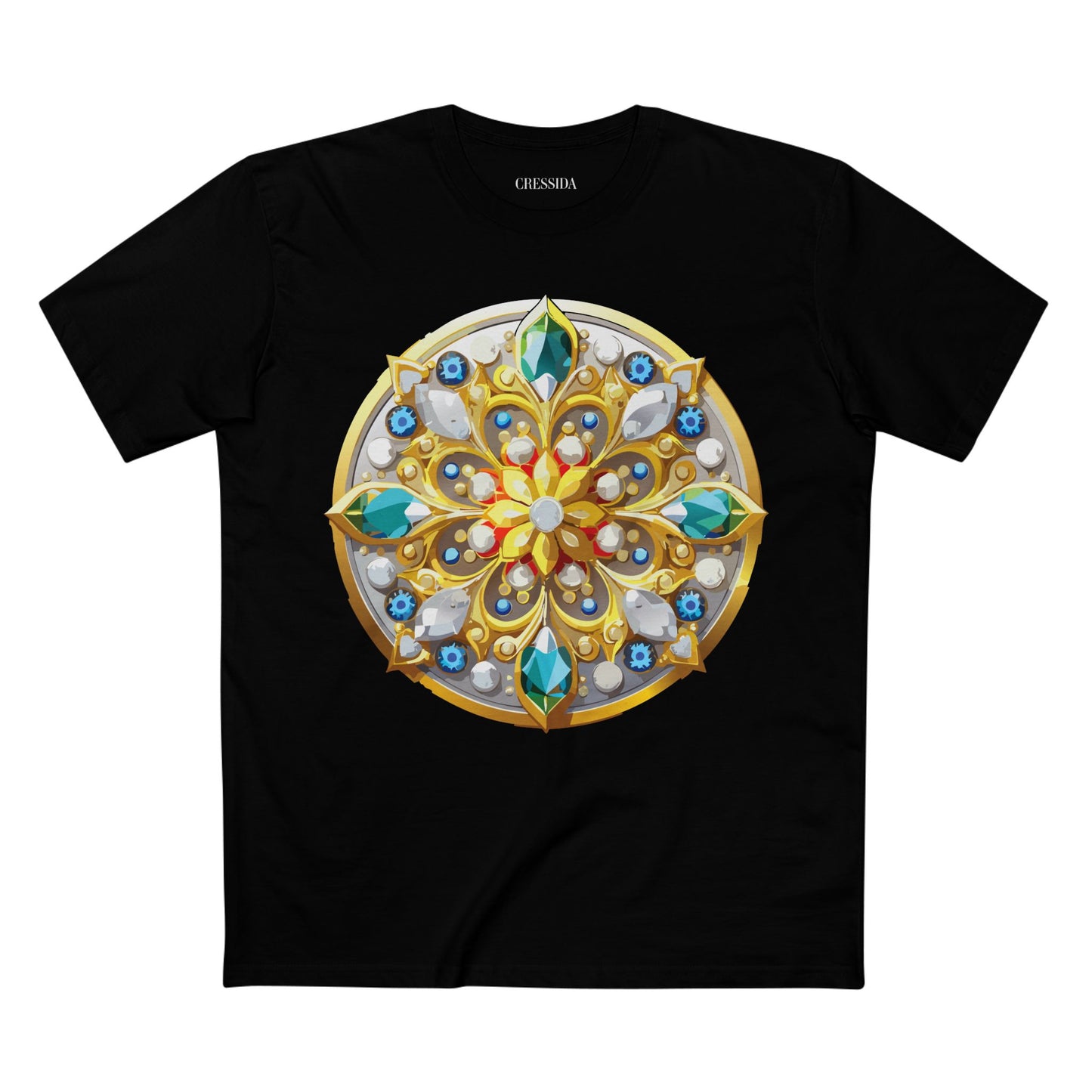 Medallion Shirt, Shirt with Medallion, Tee Shirt with Medal