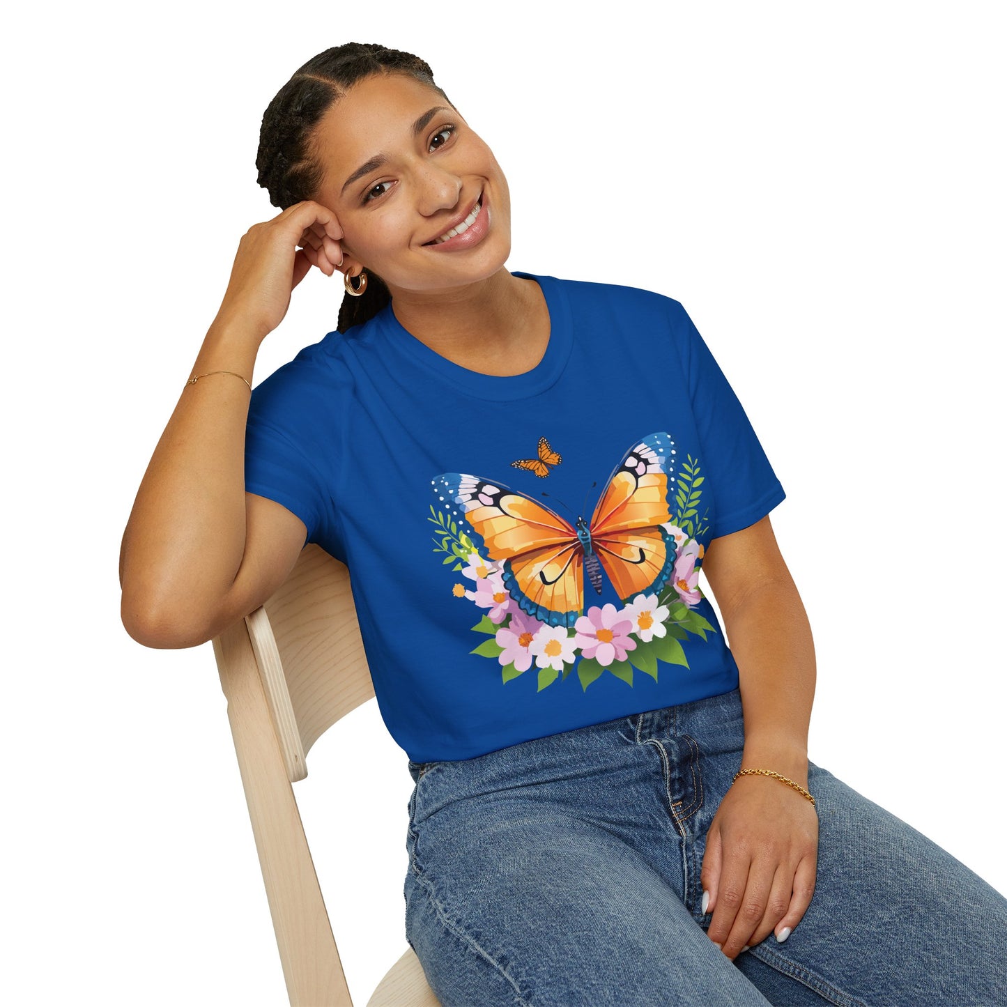 Butterfly Shirt, T Shirt with Butterfly, Monarch Shirt