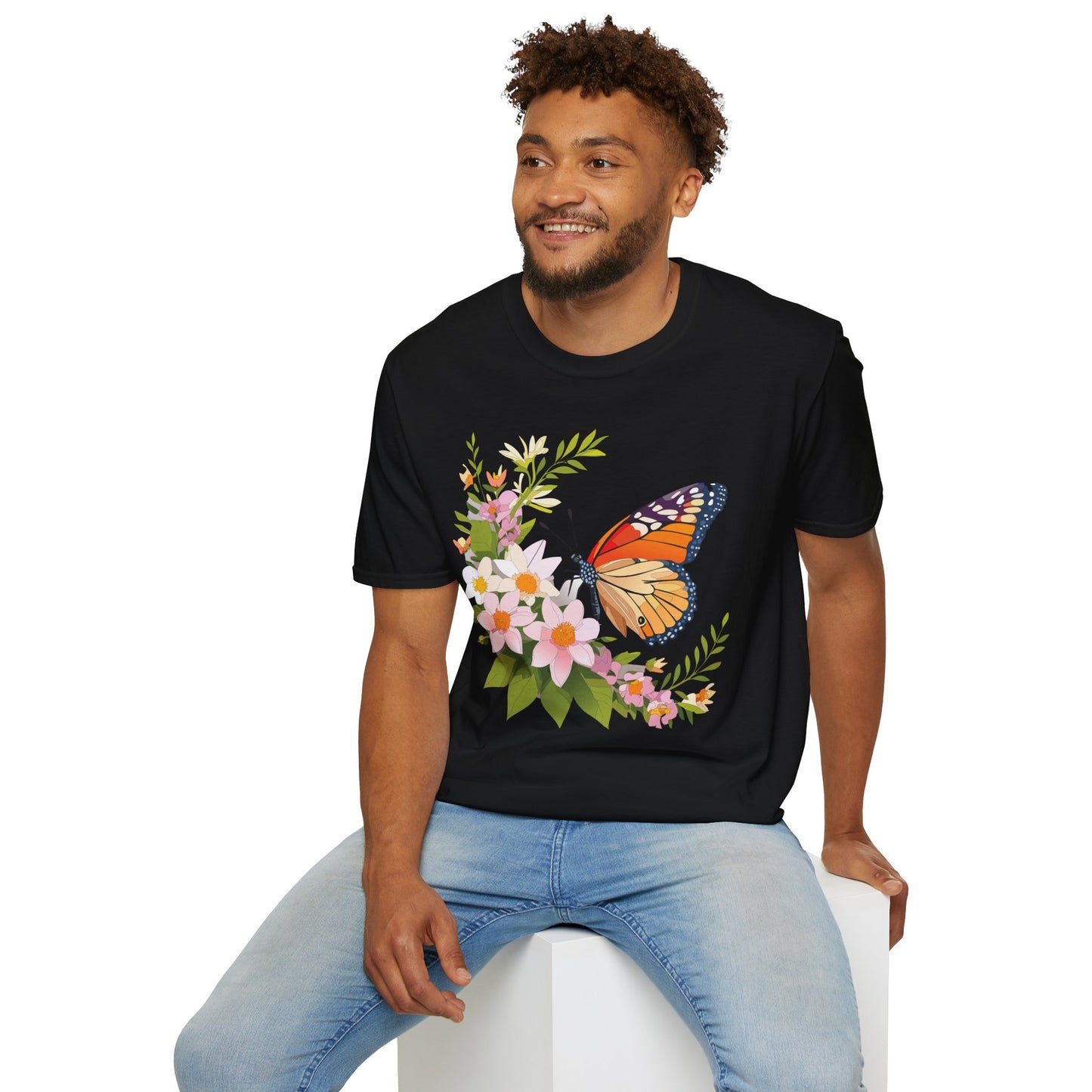 Butterfly Shirt, T Shirt with Butterfly, Monarch Shirt