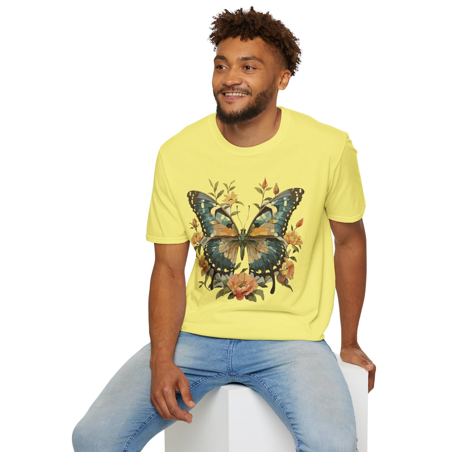 Butterfly Shirt, T Shirt with Butterfly, Monarch Shirt