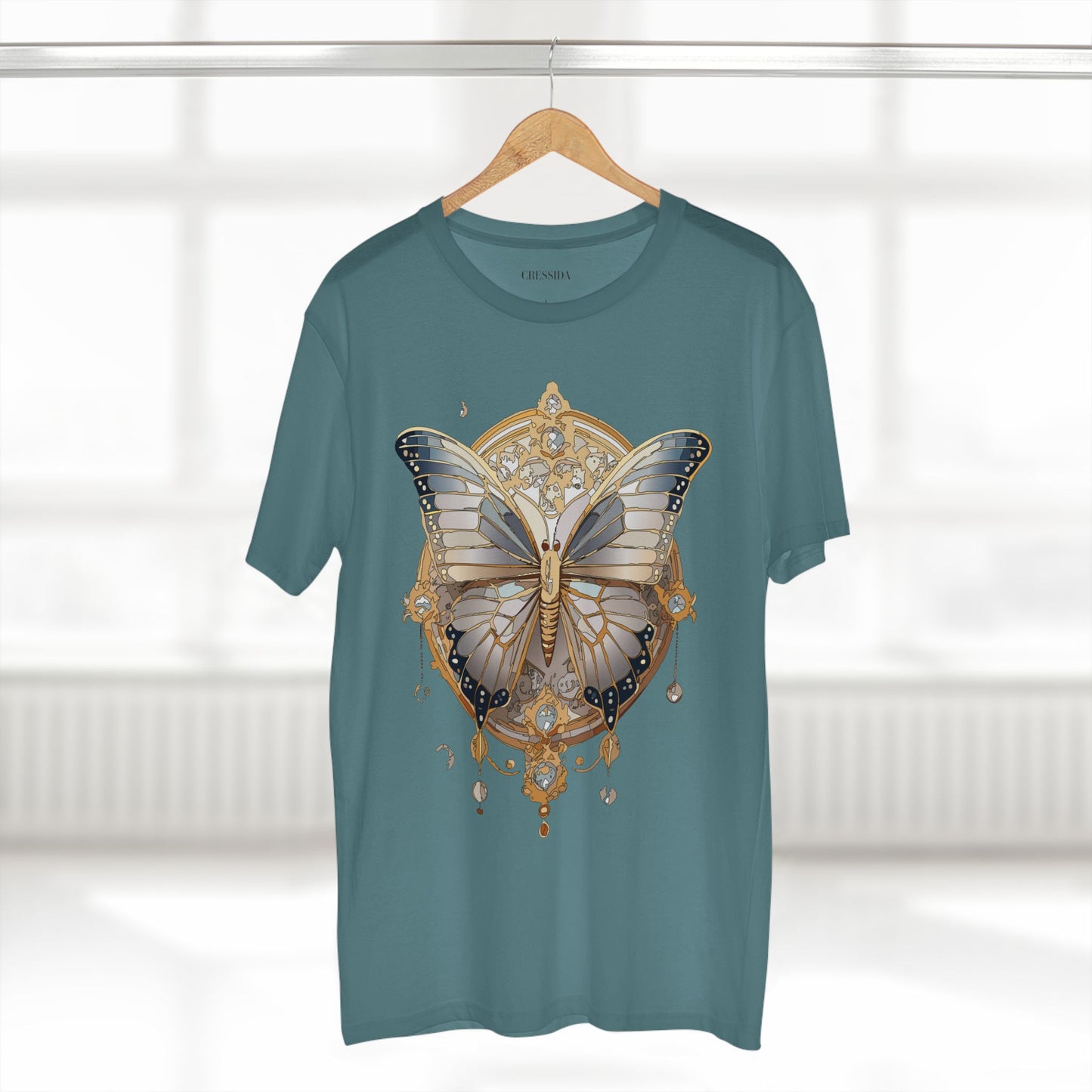 Butterfly shirt, Shirt with Butterfly, Tee Shirt with Antique Butterfly