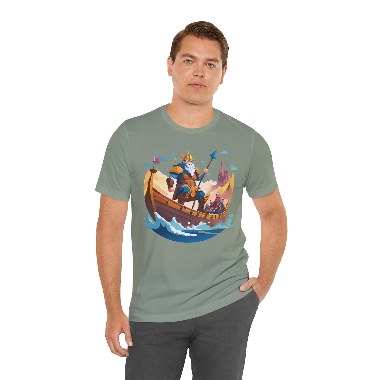 Unisex Viking Shirt, Nordic Shirt, Tee Shirt with Vikings