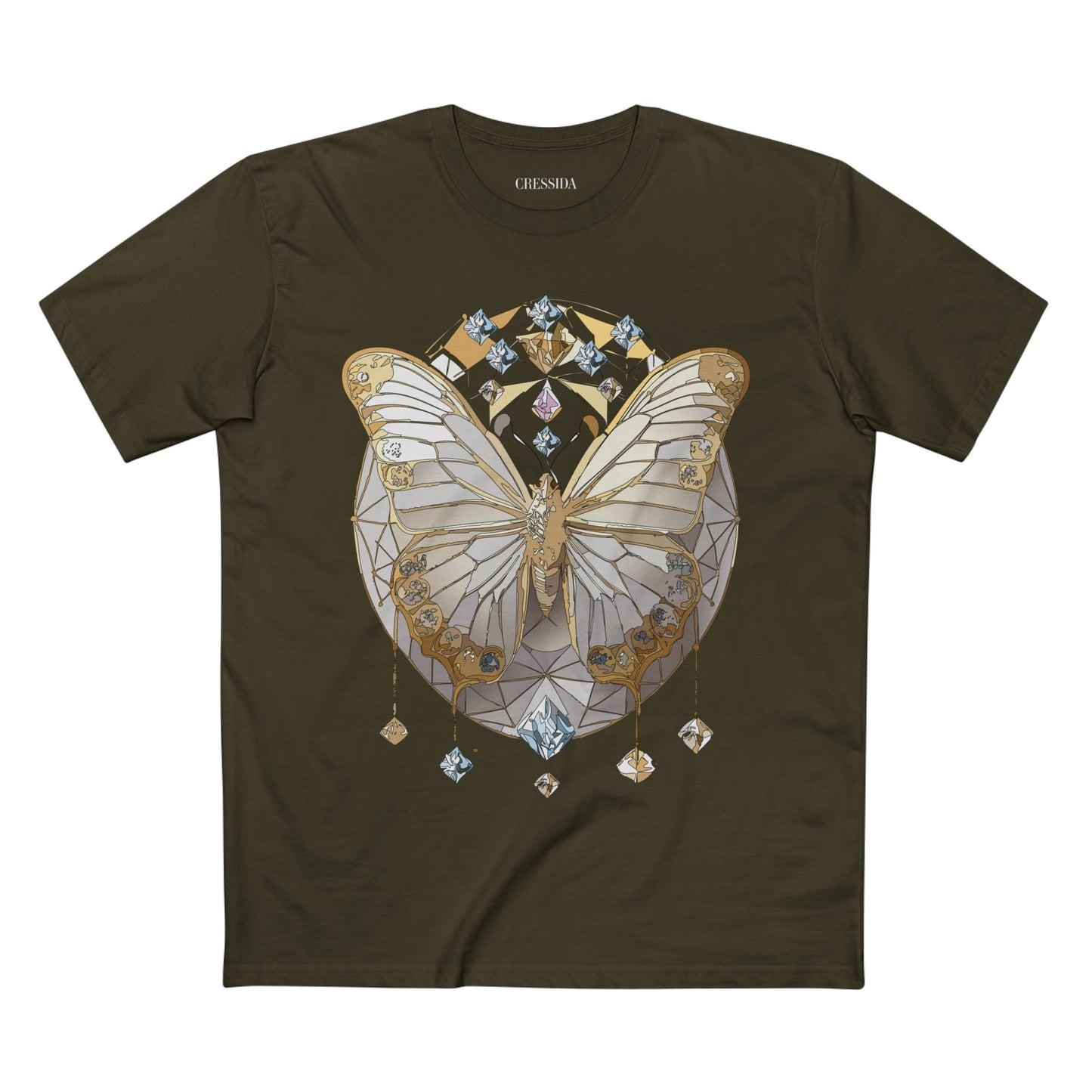 Butterfly shirt, Shirt with Butterfly, Tee Shirt with Antique Butterfly