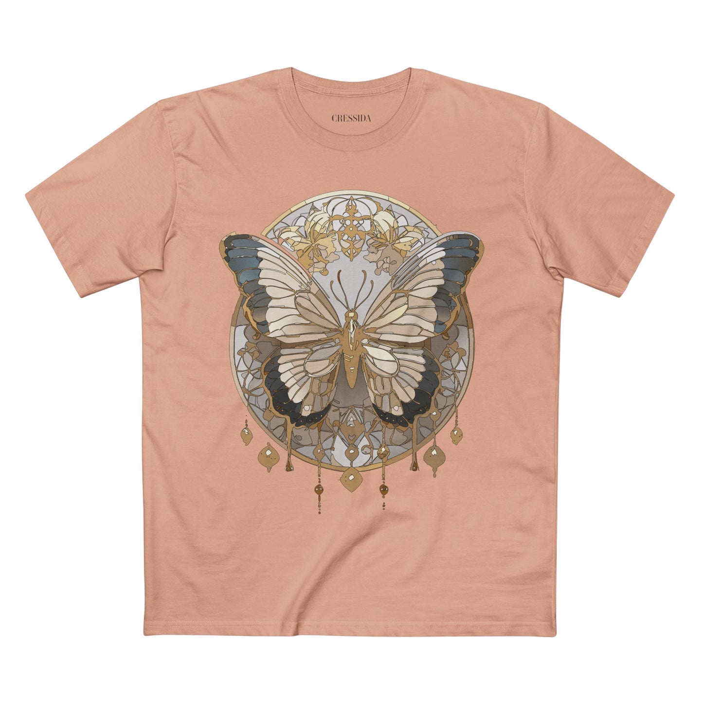 Butterfly shirt, Shirt with Butterfly, Tee Shirt with Antique Butterfly